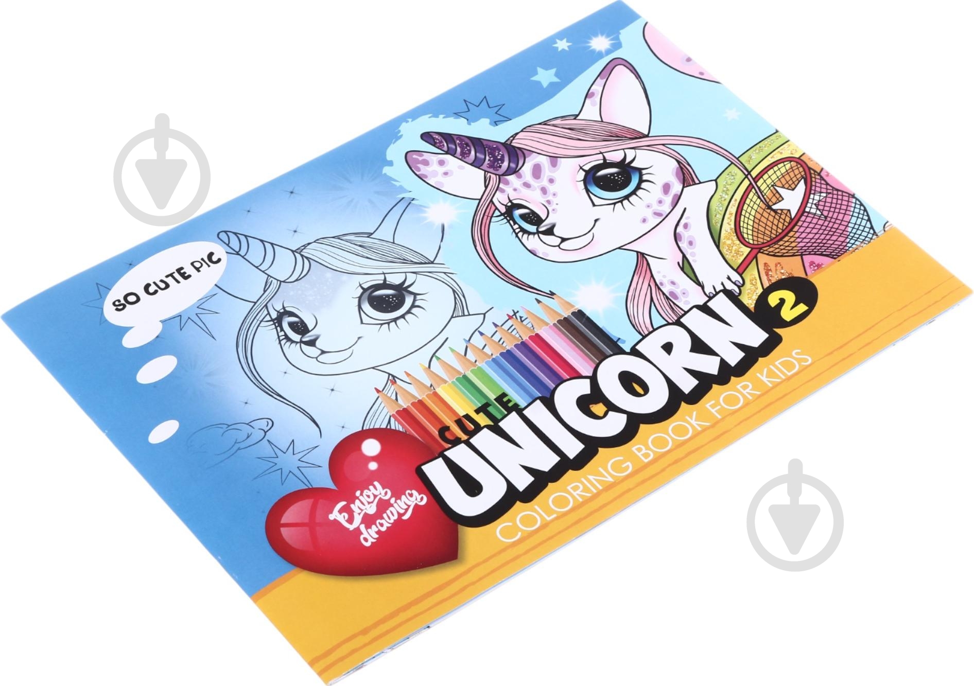 Розмальовка «Unicorn А4 210х297 мм 16 аркушів» 482-308-922-608-8 - фото 3