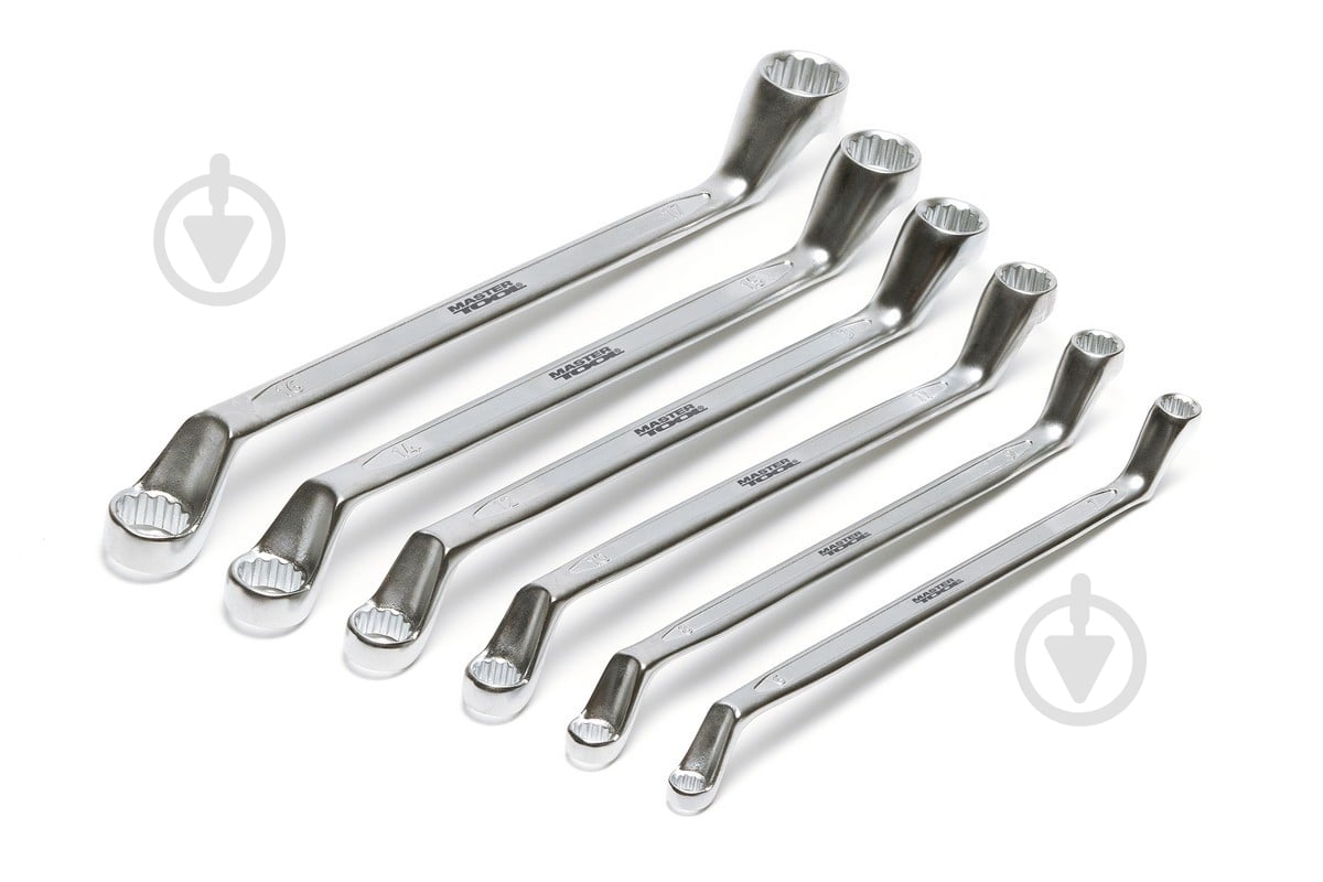 Набір ключів ріжкових MasterTool 6 шт. 72-3206 - фото 2