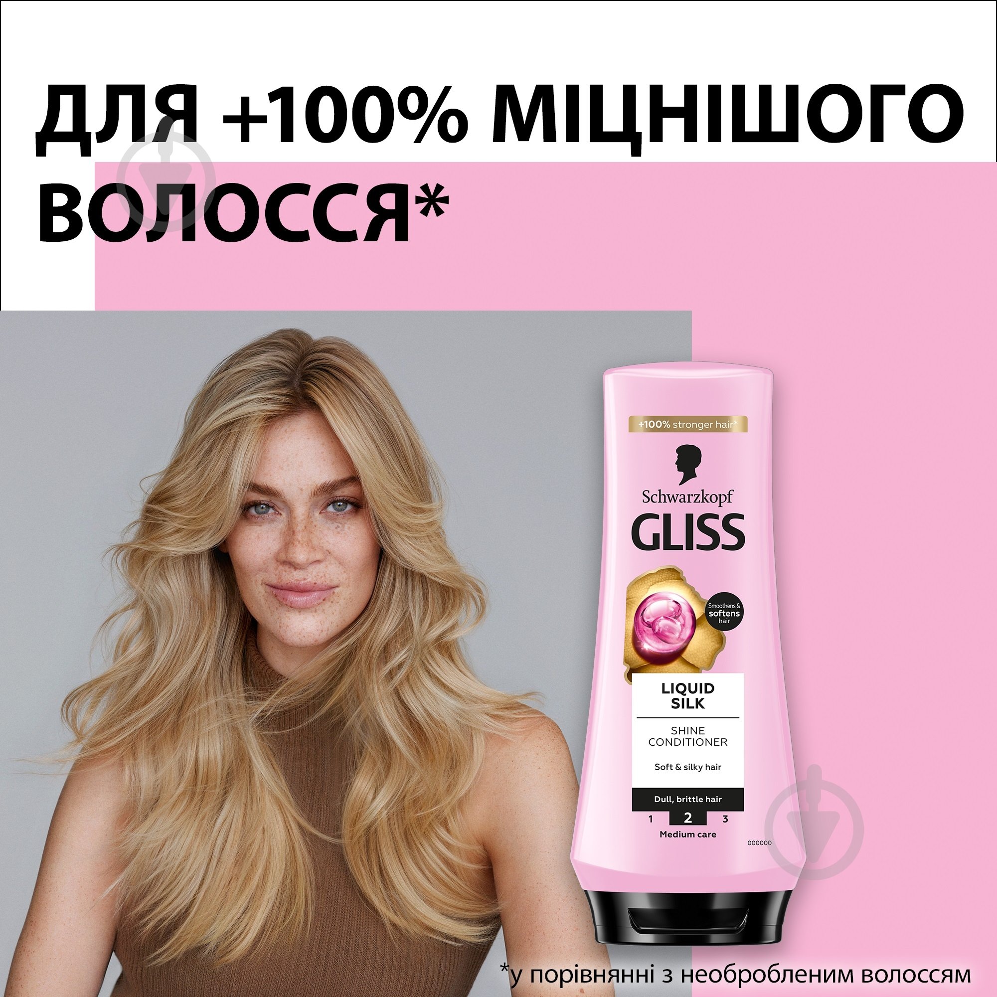 Бальзам GLISS Liquid Silk 200 мл - фото 3