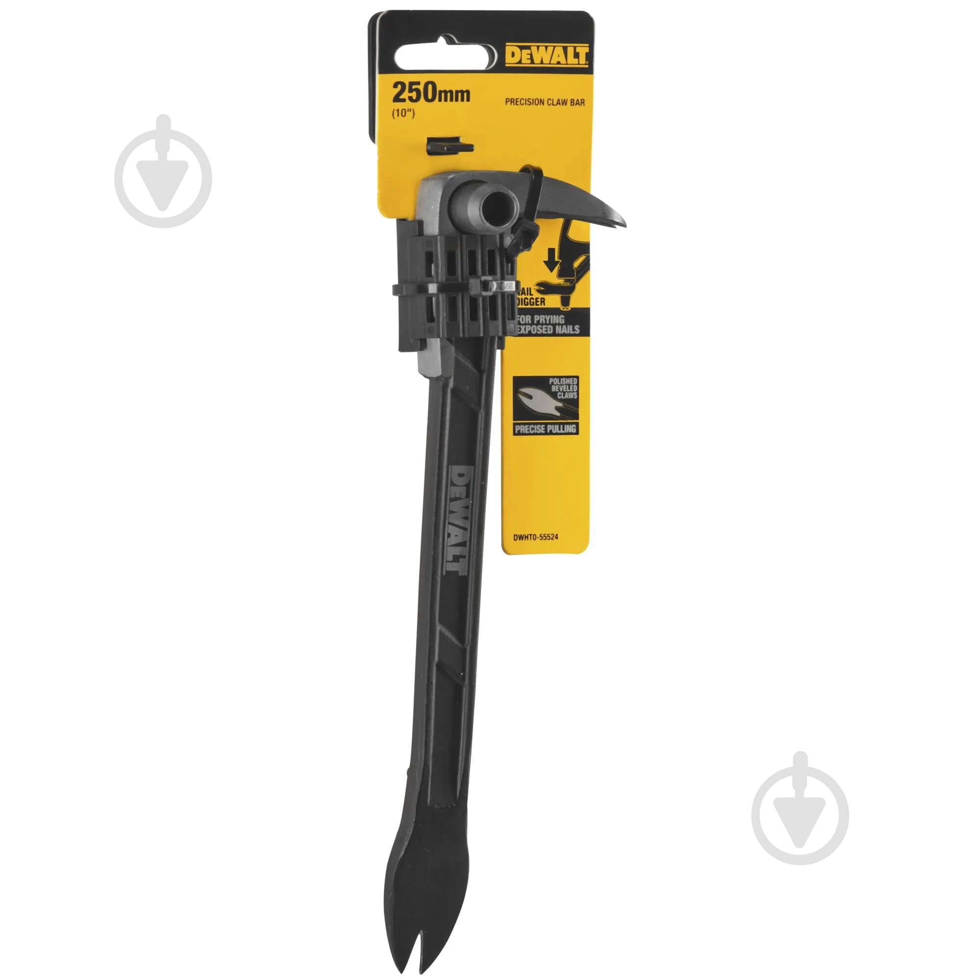 Гвоздодер DeWalt 250 мм DWHT0-55524 - фото 2
