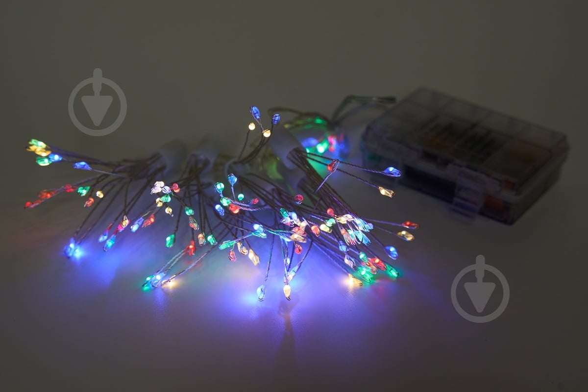 Электрогирлянда светодиодная Девилон Огненный шар на батарейках светодиодная (LED) 100 ламп (720780) - фото 1