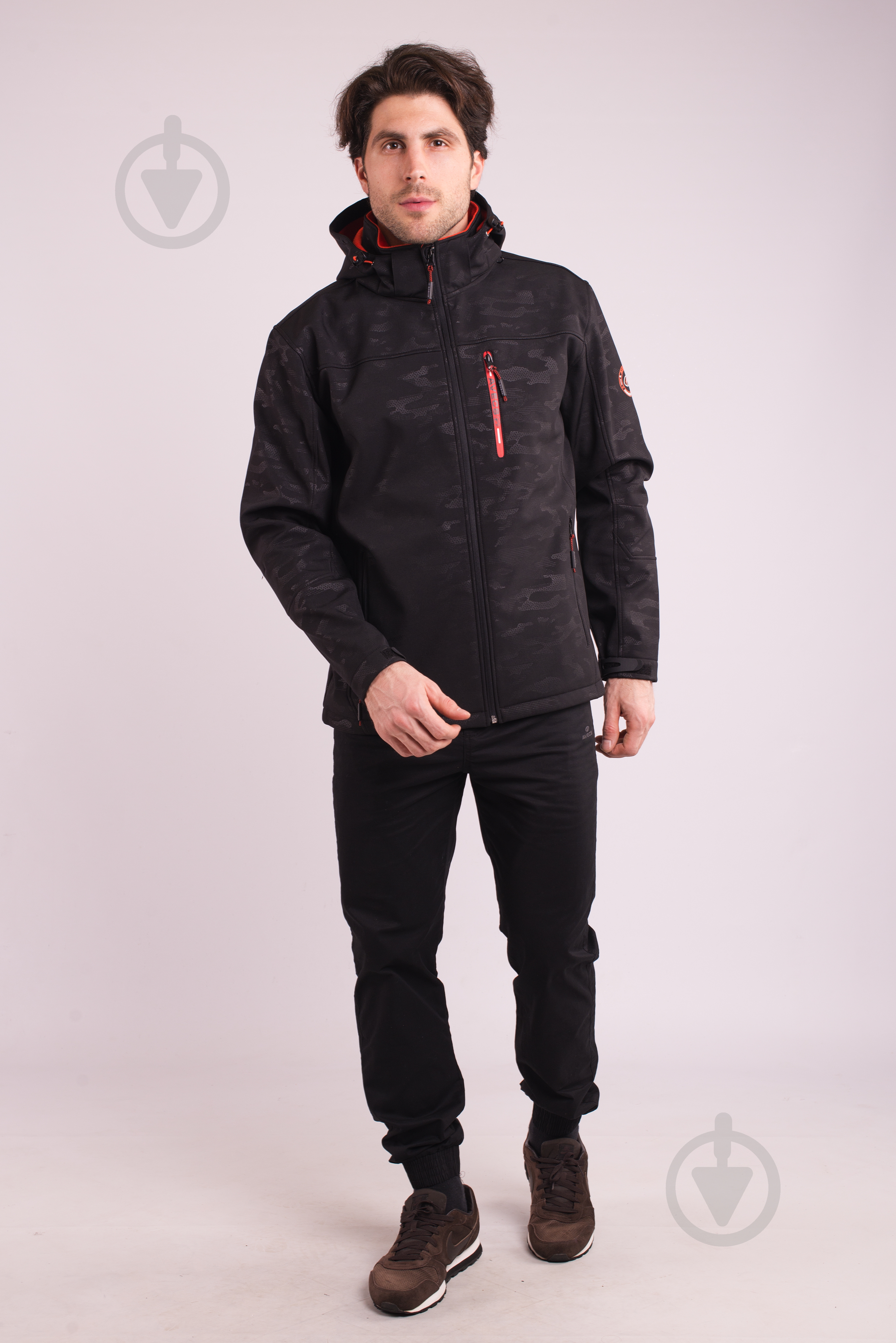 Куртка мужская демисезонная Avecs AV-70396/1 р.M черная - фото 4