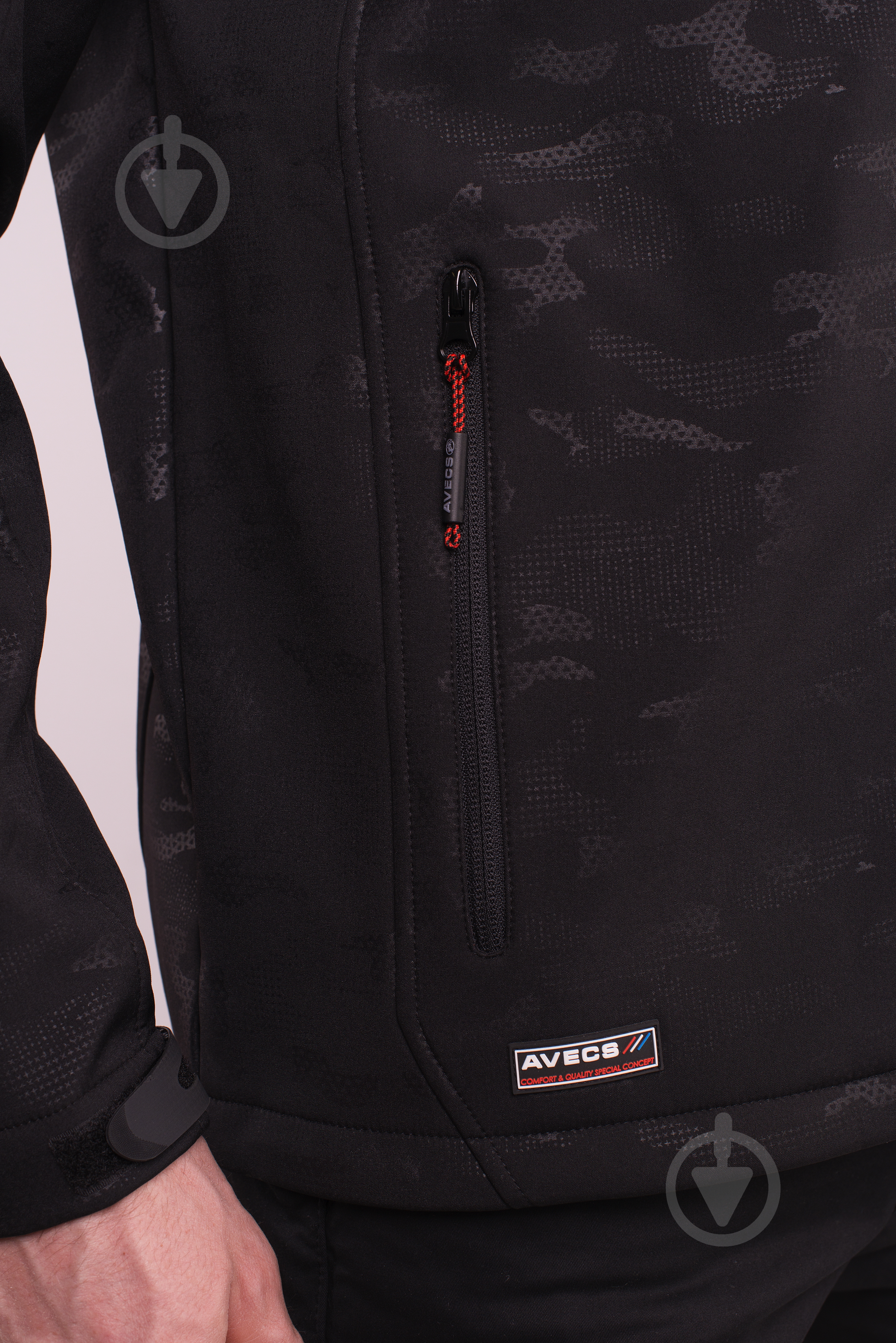 Куртка мужская демисезонная Avecs AV-70396/1 р.M черная - фото 6