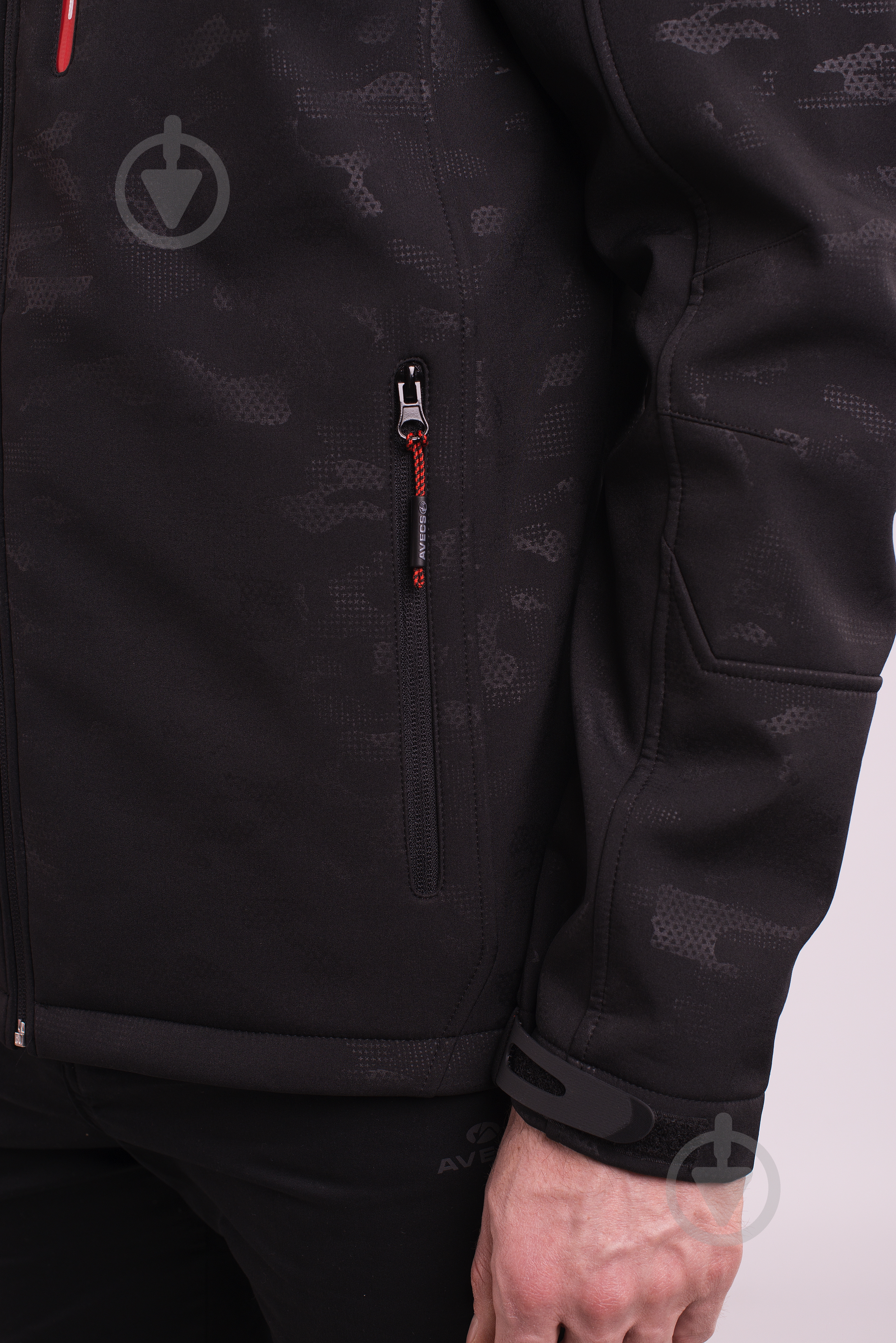 Куртка мужская демисезонная Avecs AV-70396/1 р.M черная - фото 8