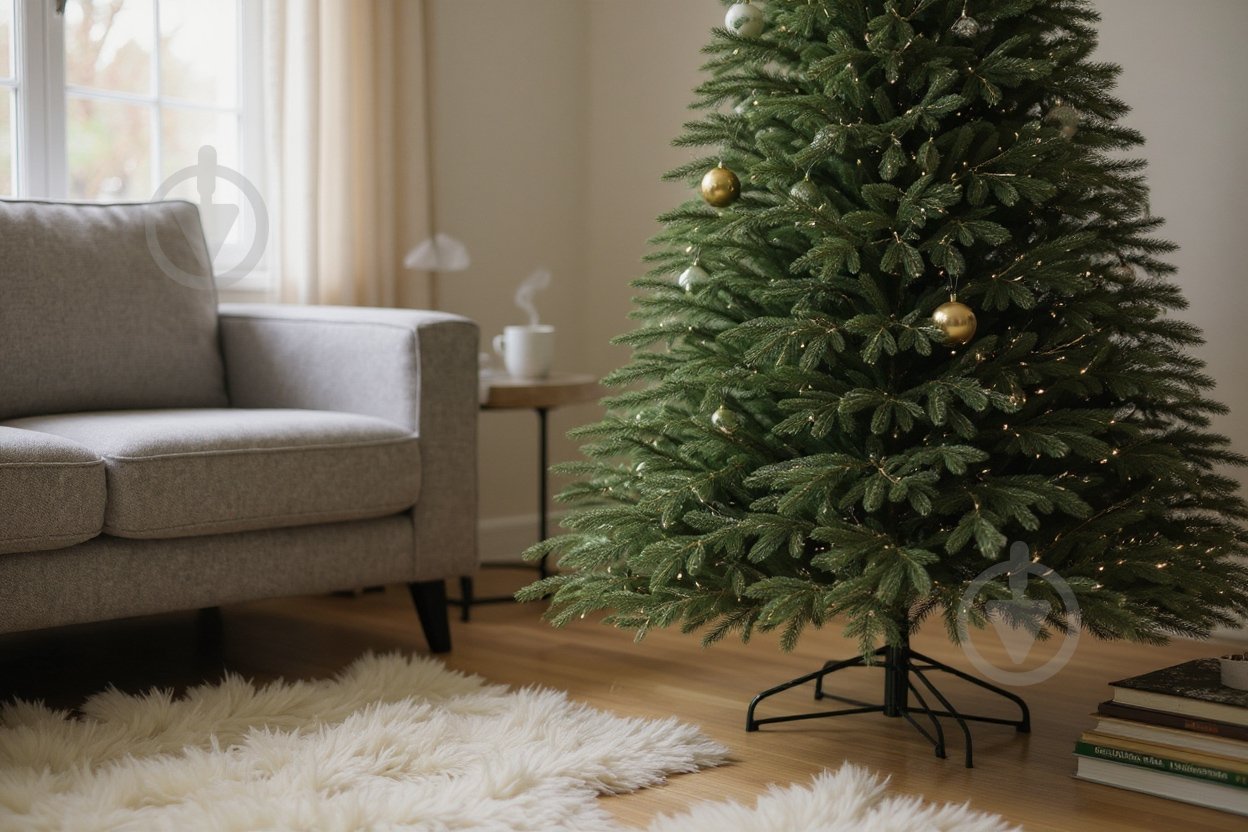 Штучна ялинка лита Лапландська 2,50 м зелена Україна - фото 2 Штучна ялинка лита Лапландська 2,50 м зелена Україна - фото 2