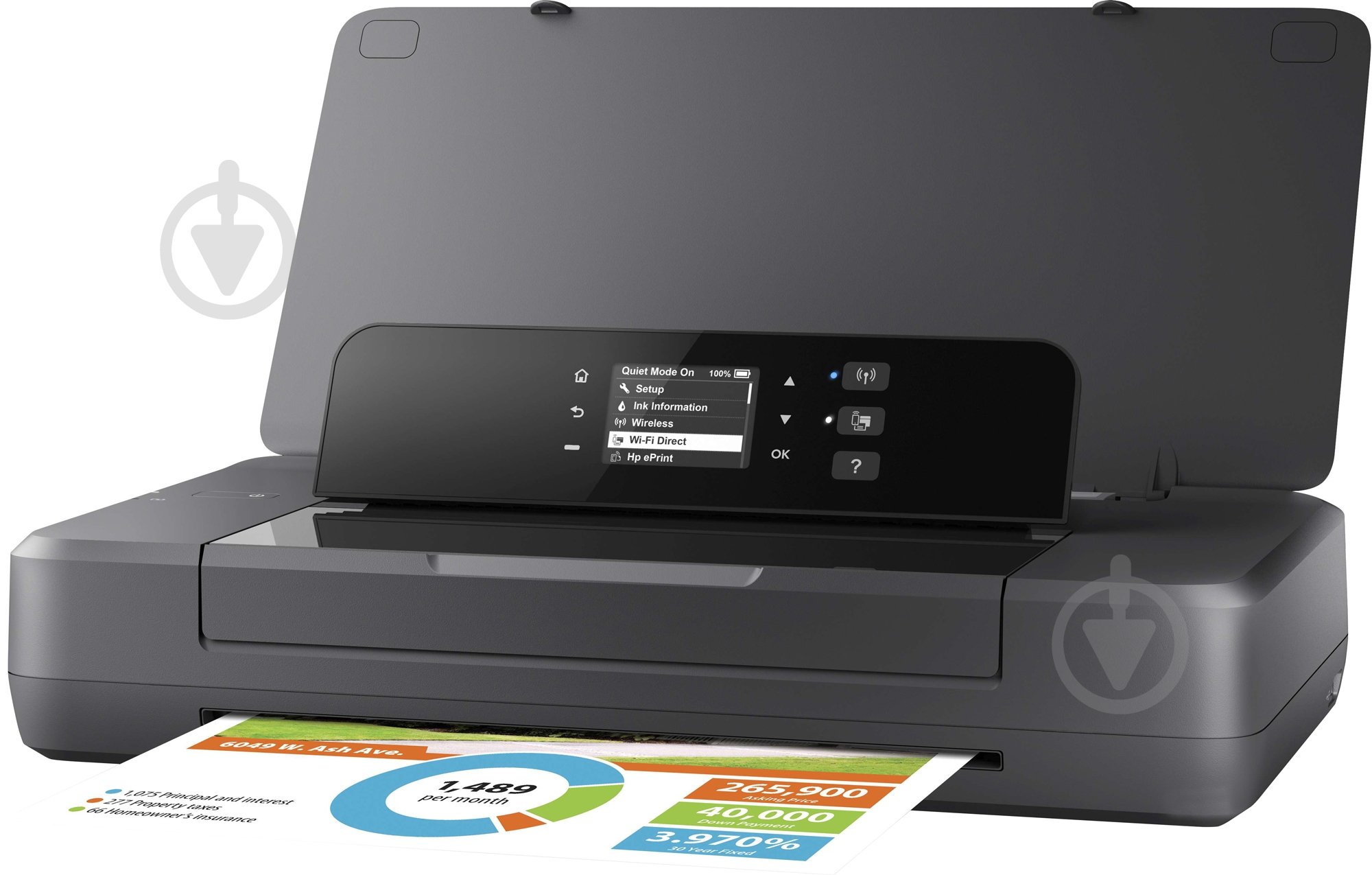 Принтер HP OfficeJet Pro 202 mobile А4 (N4K99C) - фото 2