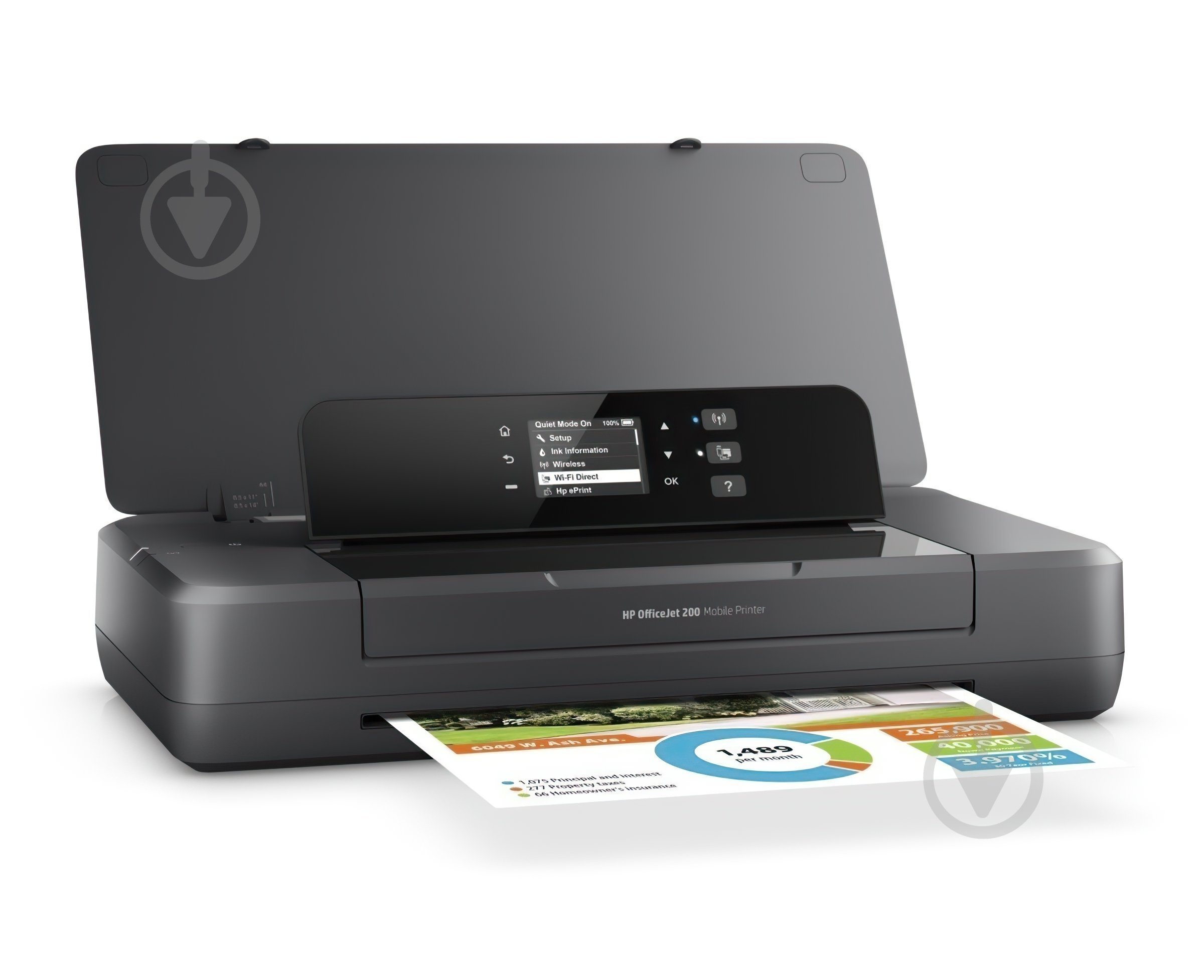 Принтер HP OfficeJet Pro 202 mobile А4 (N4K99C) - фото 4