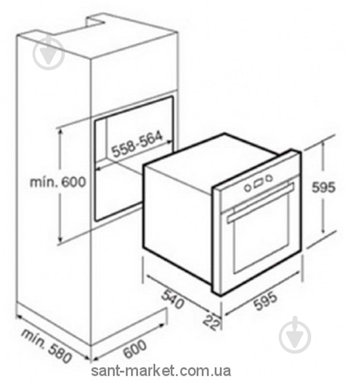 Духовой шкаф Teka HS 615 (EBON) - фото 2