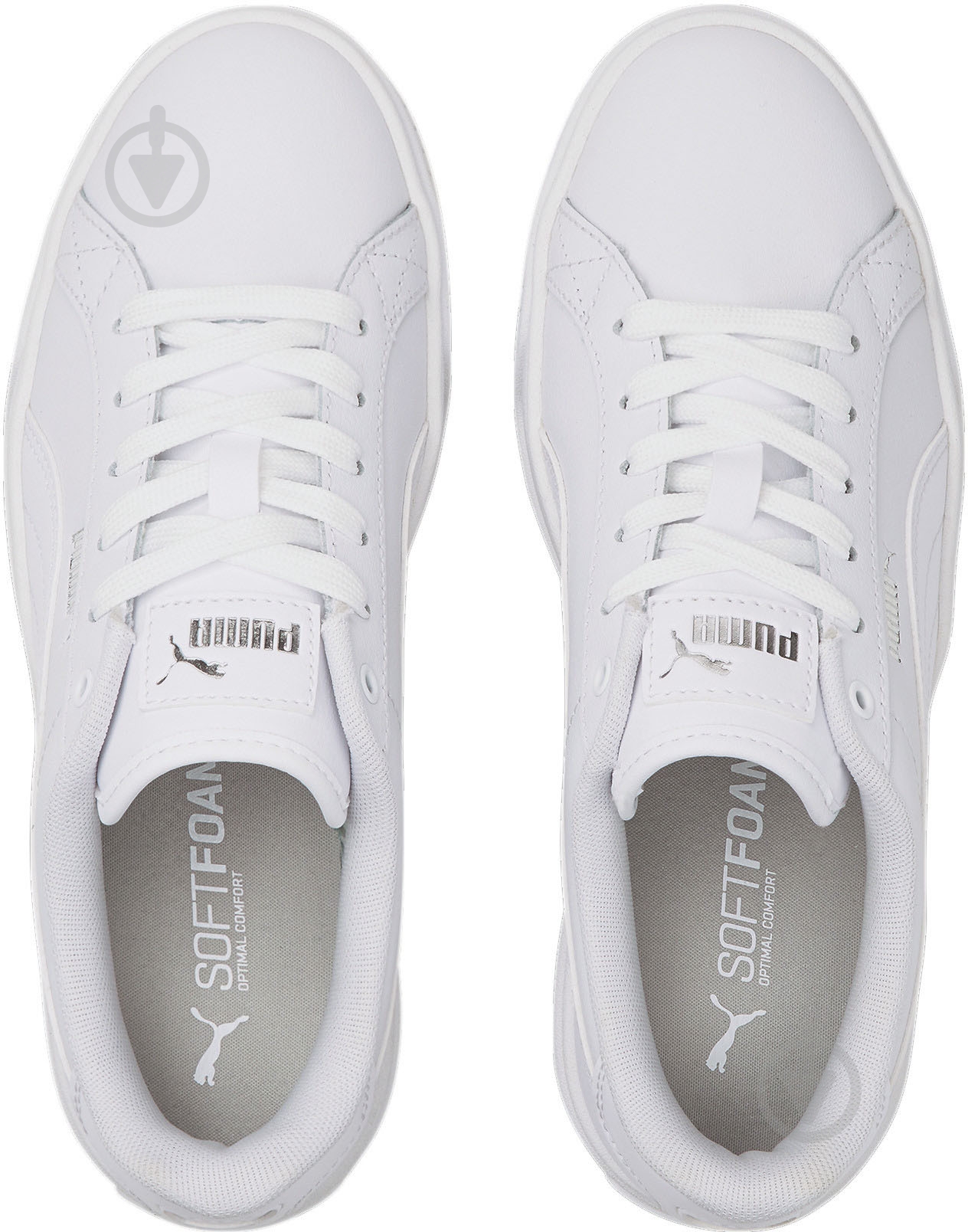 Кроссовки женские демисезонные Puma KARMEN L 38461501 р.41 белые - фото 5