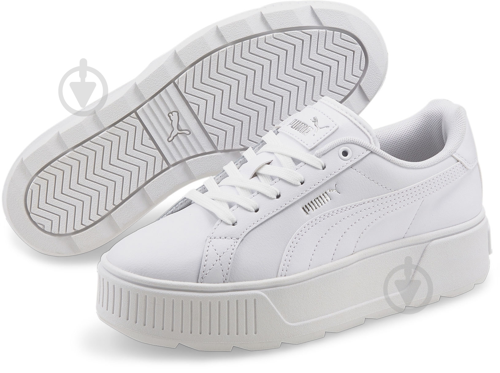 Кроссовки женские демисезонные Puma KARMEN L 38461501 р.41 белые - фото 6