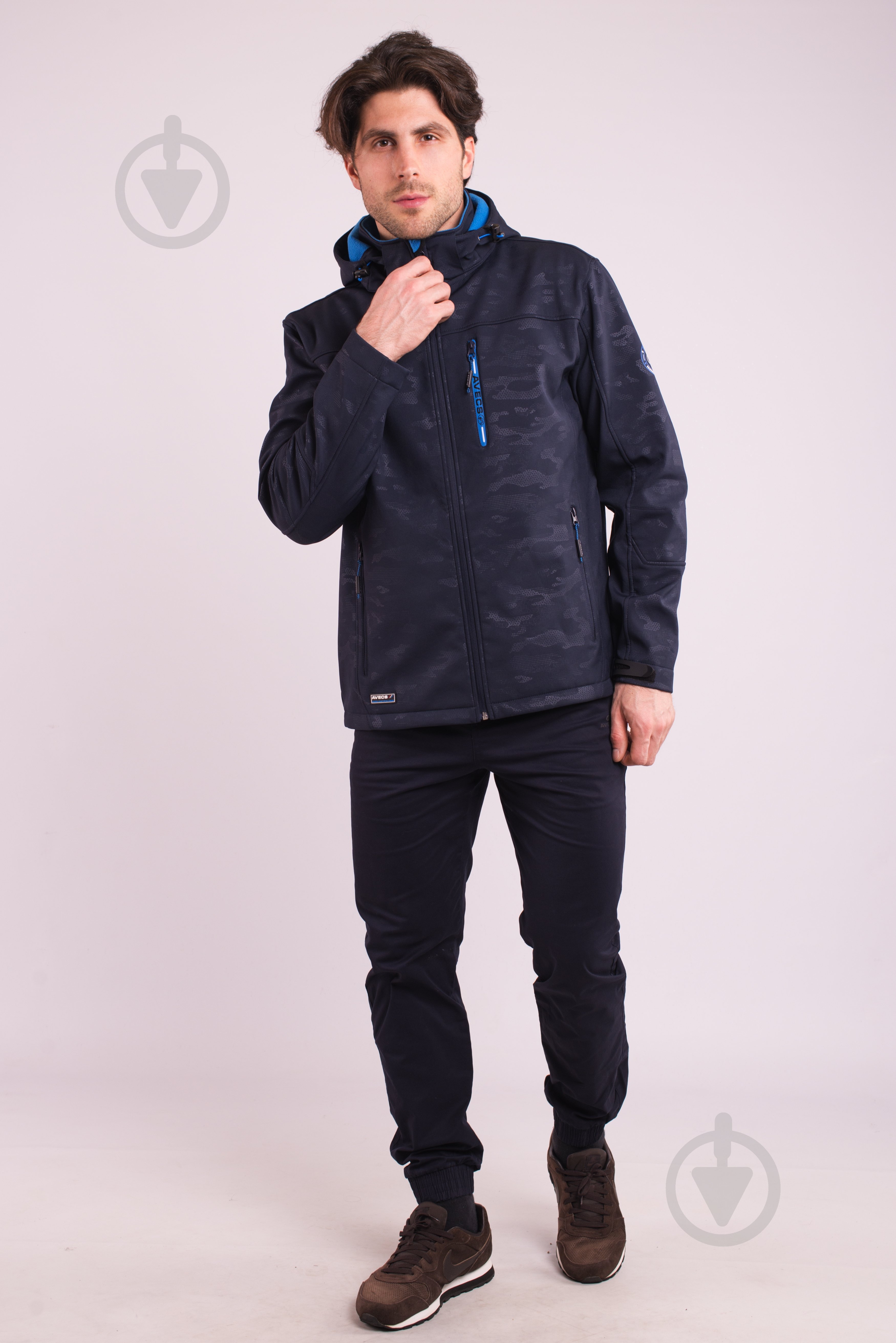 Куртка мужская демисезонная Avecs AV-70396/23 р.XXL темно-синяя - фото 2 Куртка мужская демисезонная Avecs AV-70396/23 р.XXL темно-синяя - фото 2