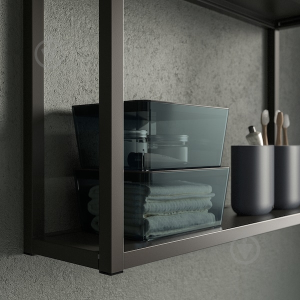 Ящик для зберігання Vivendi прозорий Grey-green 81x263x340 мм — фото 10