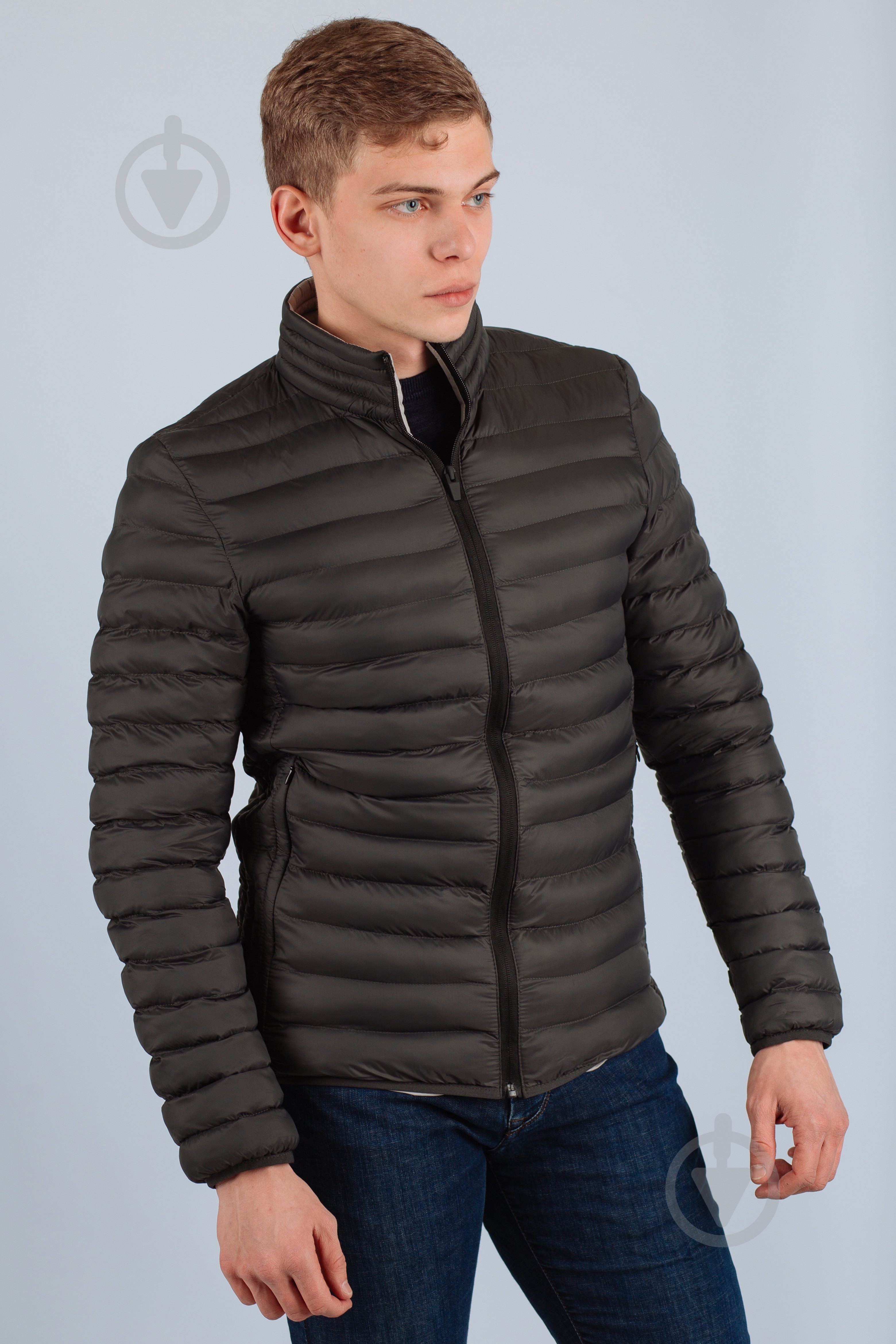 Куртка мужская демисезонная Avecs AV-50103/2 р.XL серая - фото 1