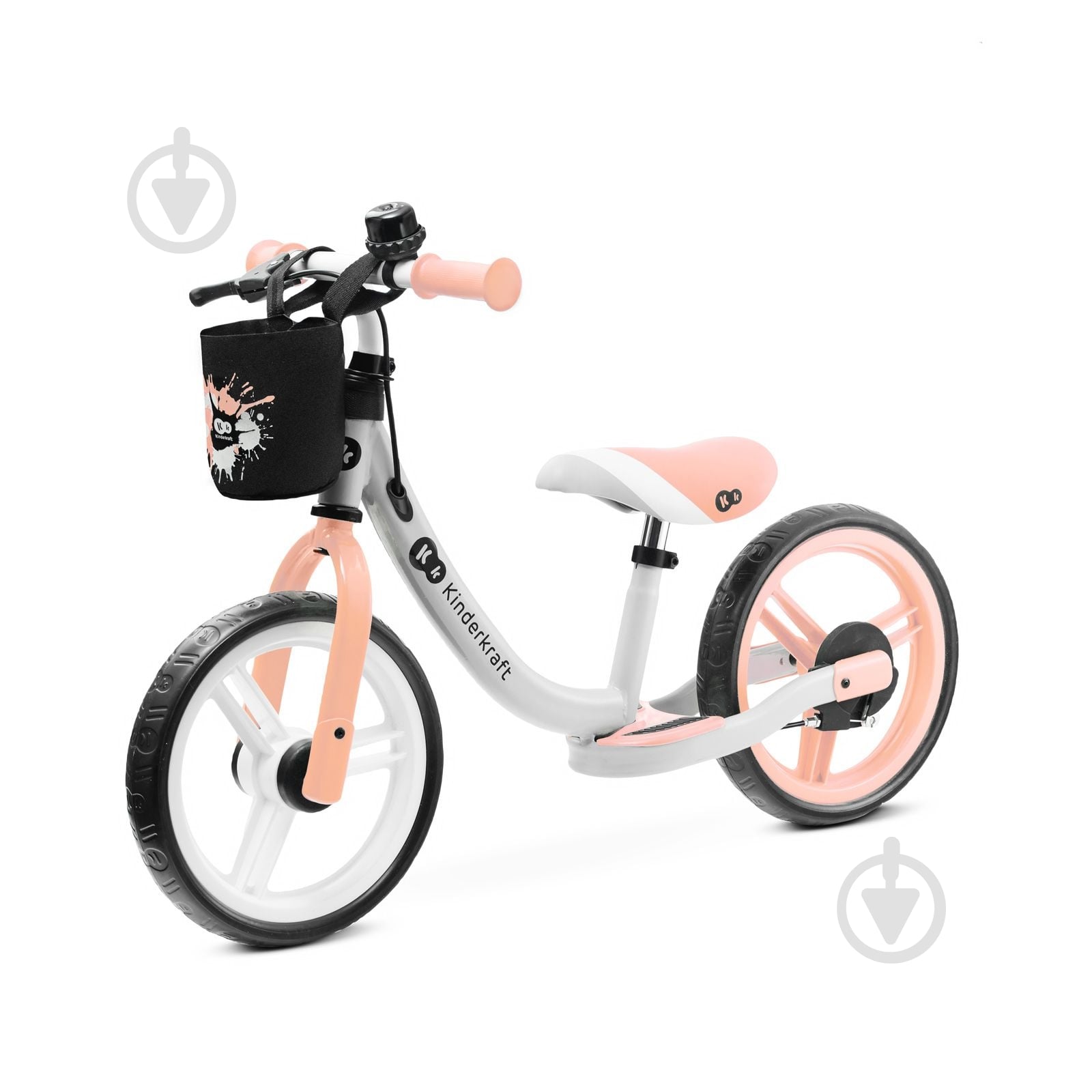 Беговел Kinderkraft Space Peach коралловый KRSPAC00CRL0000 - фото 2