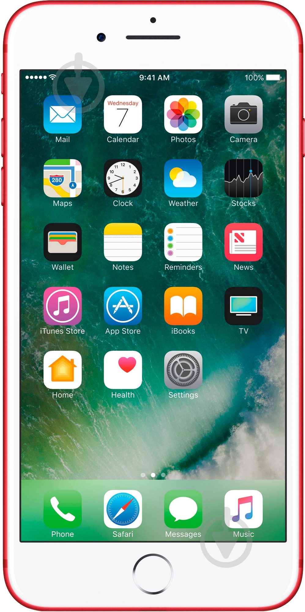Смартфон Apple IPhone 7 128GB red - фото 2