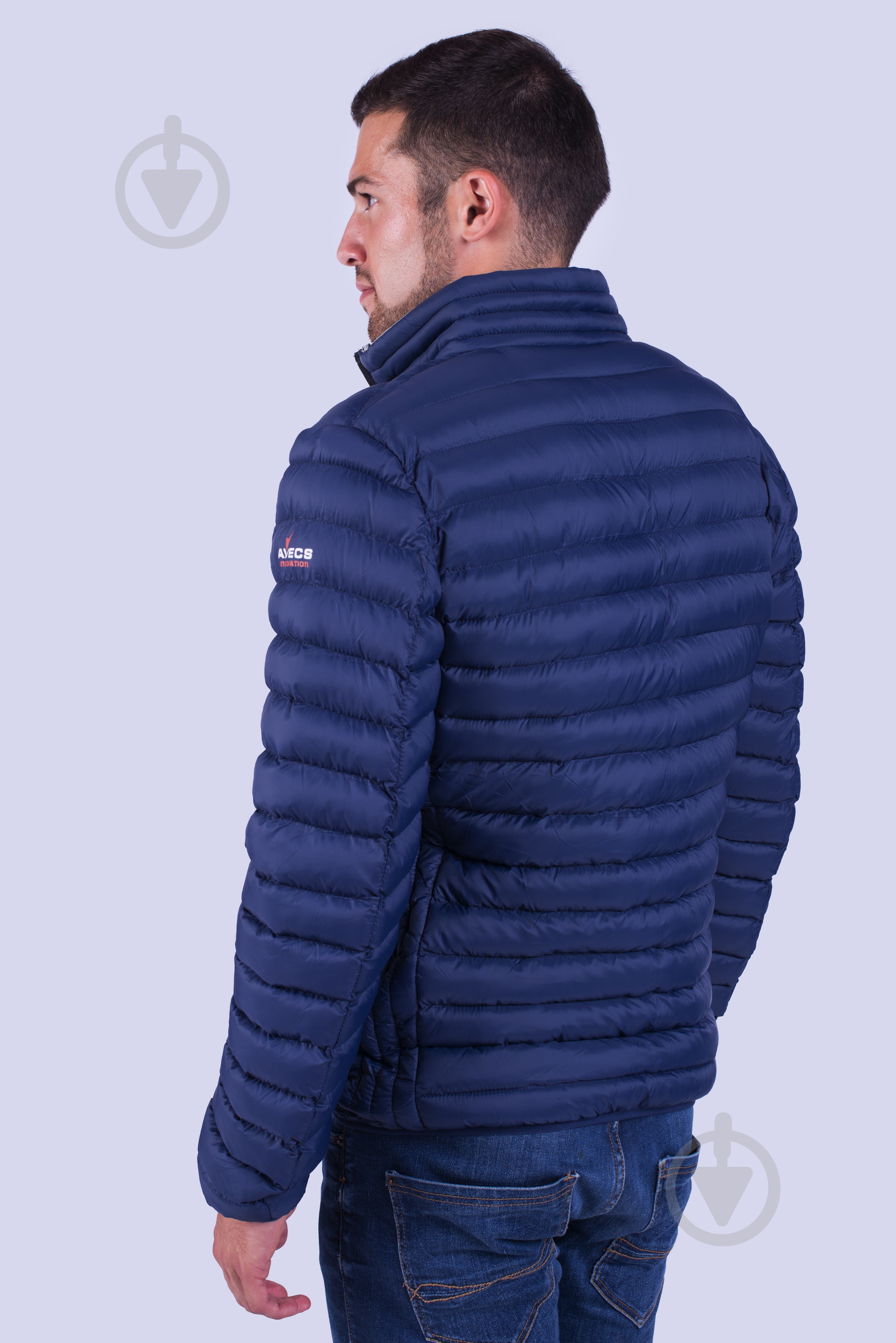 Куртка мужская демисезонная Avecs AV-50103/3 р.M темно-синяя - фото 8