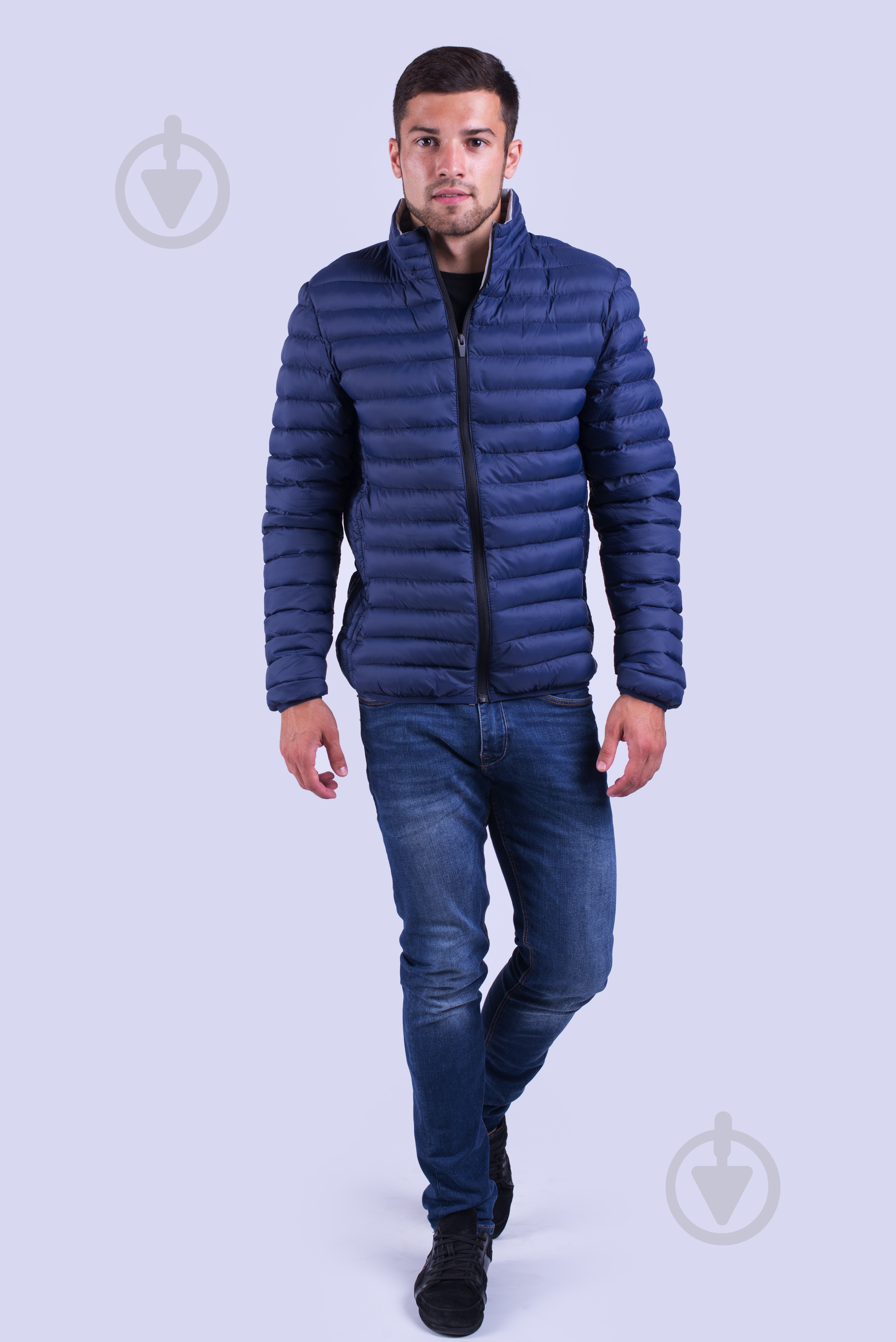 Куртка мужская демисезонная Avecs AV-50103/3 р.XXL темно-синяя - фото 4