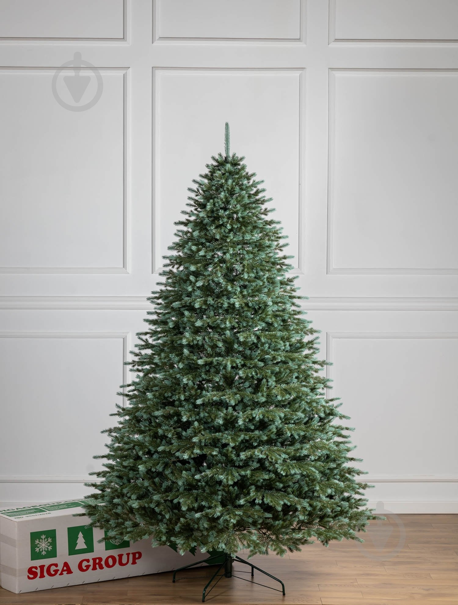 Искусственная елка литая Аляска 2,50 м зелено-голубой Siga Group - фото 5 Искусственная елка литая Аляска 2,50 м зелено-голубой Siga Group - фото 5
