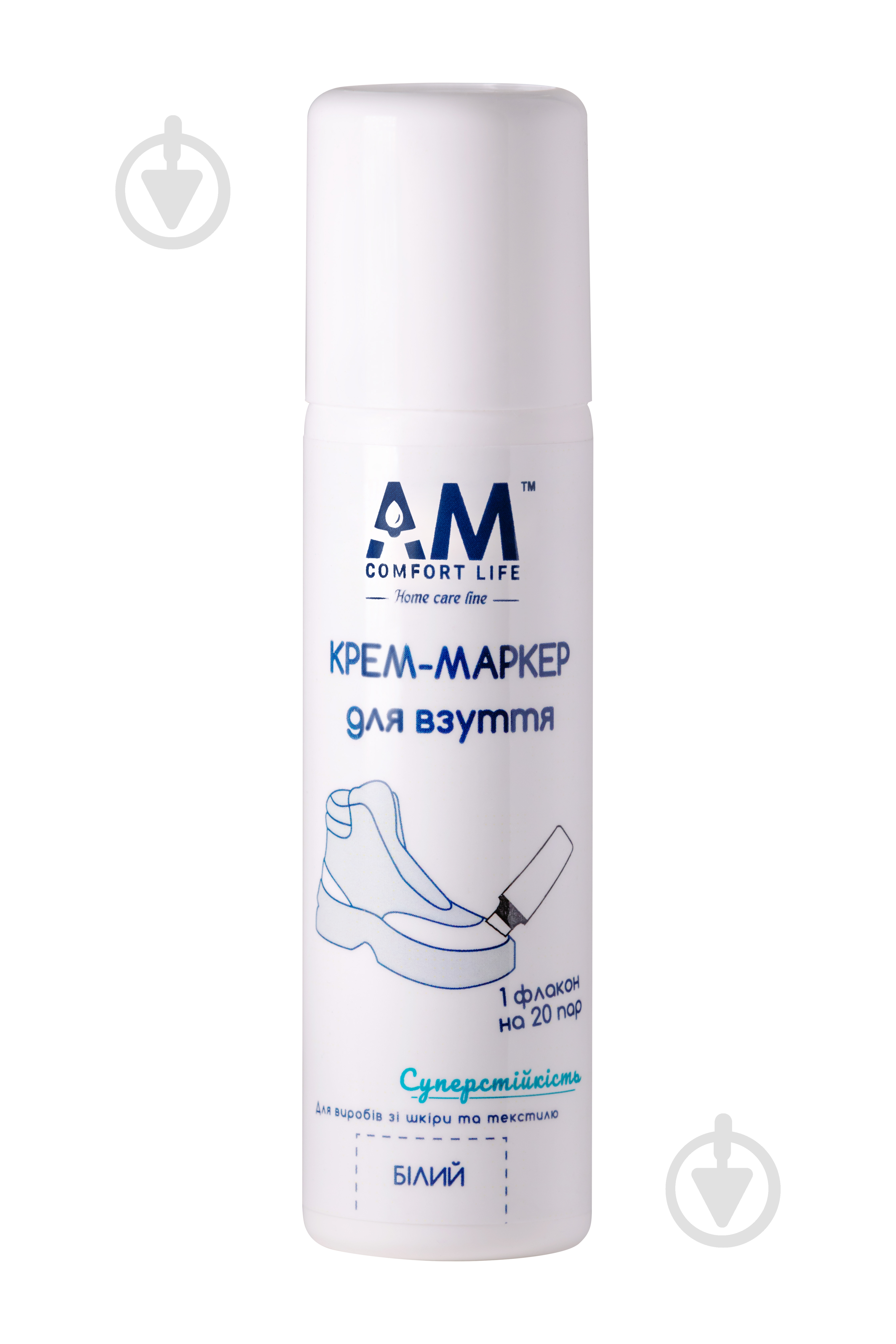 Крем-краска AM Comfort Life 75 мл белый - фото 1