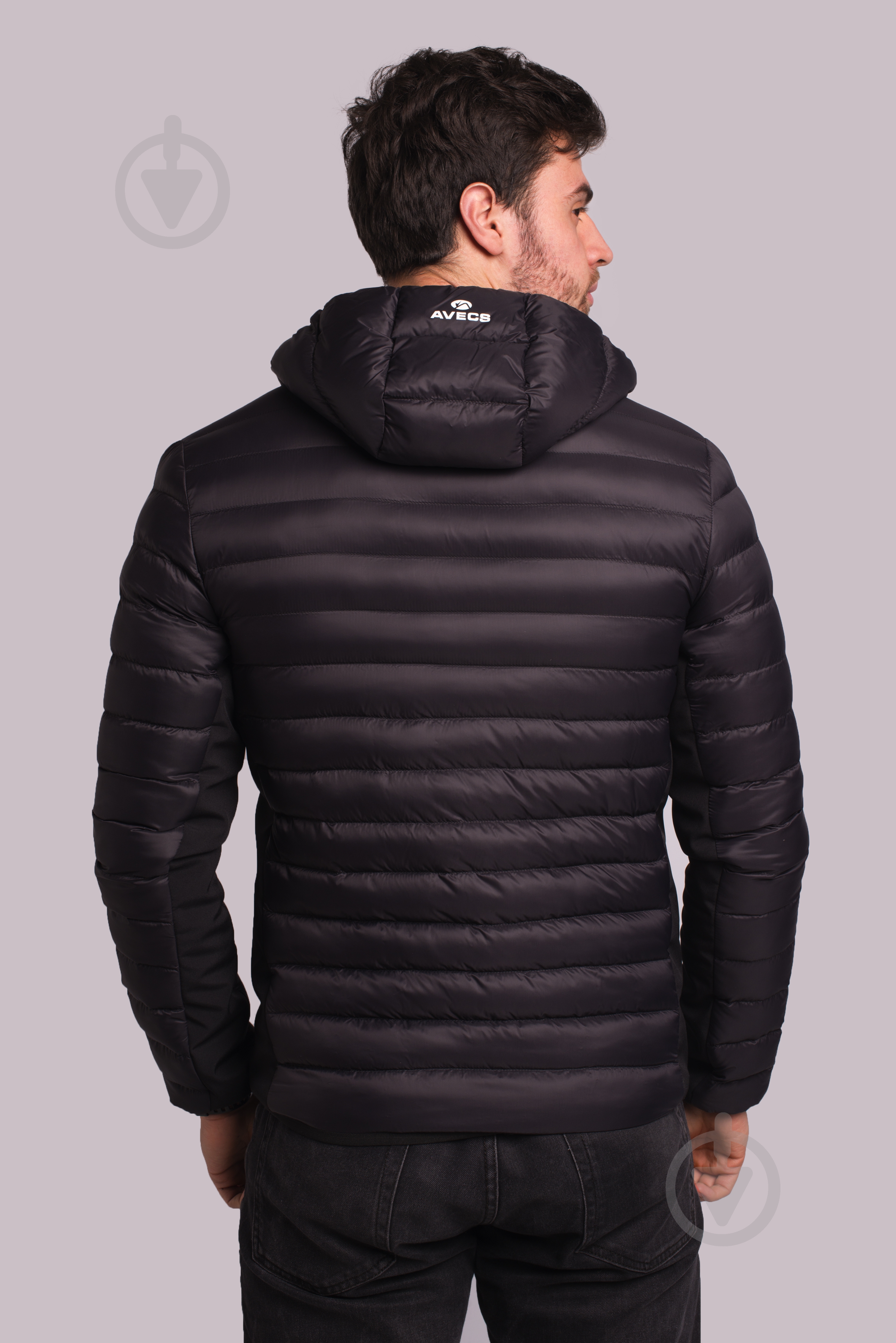 Куртка чоловіча демісезонна Avecs AV-50110B/1 р.XXXXL чорна - фото 5 Куртка чоловіча демісезонна Avecs AV-50110B/1 р.XXXXL чорна - фото 5