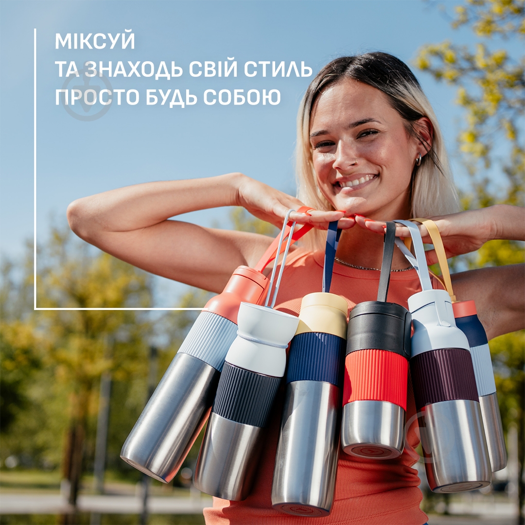 Термочашка Tefal BeYou Flip Mug 0.36 л N2190310 - фото 7