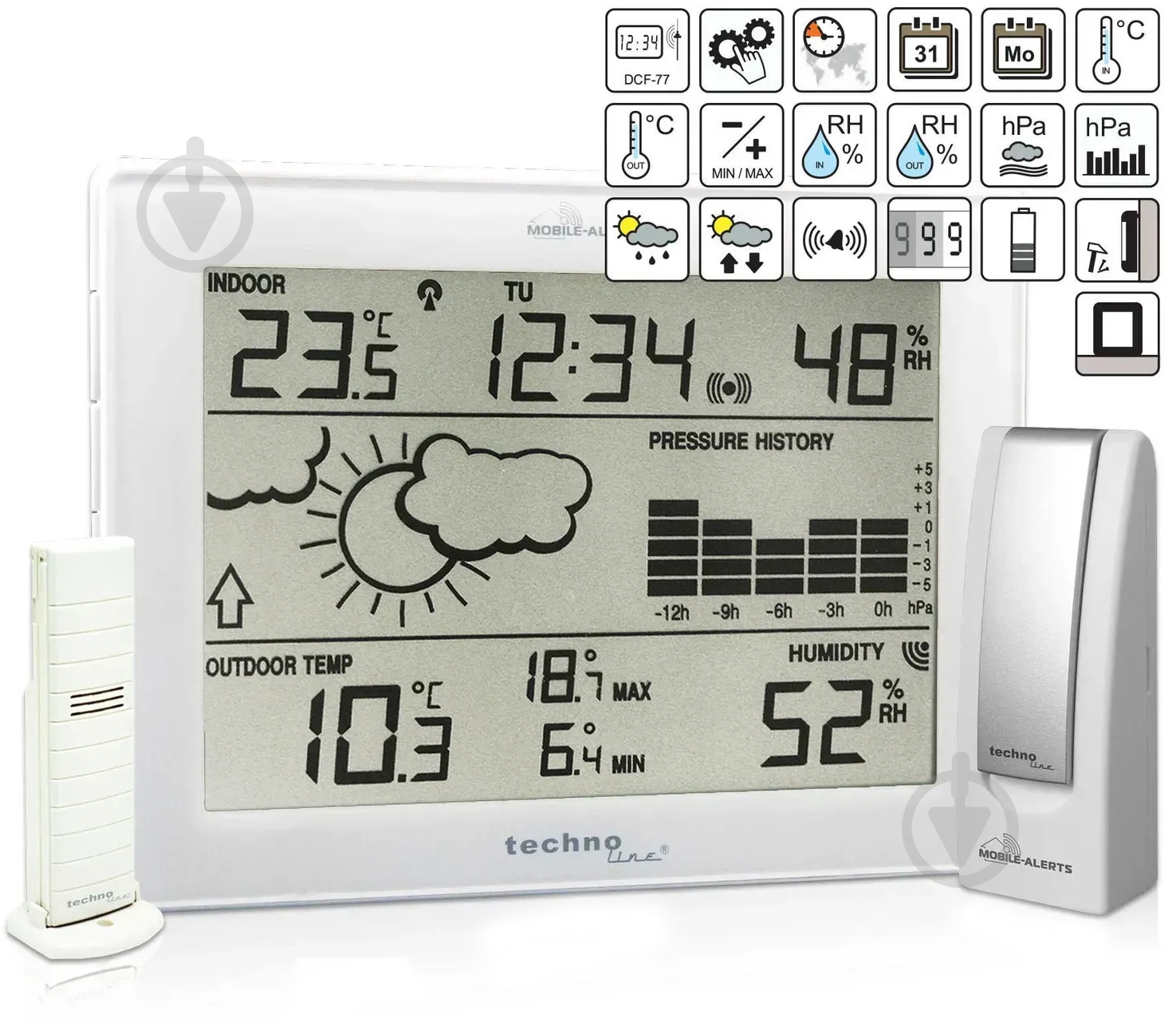 Метеостанция Technoline Mobile Alerts Set MA10006 - фото 3