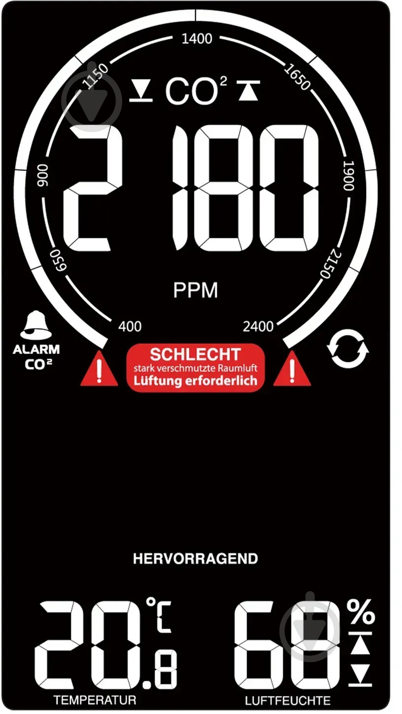Метеостанция Technoline WL1030 Black - фото 3