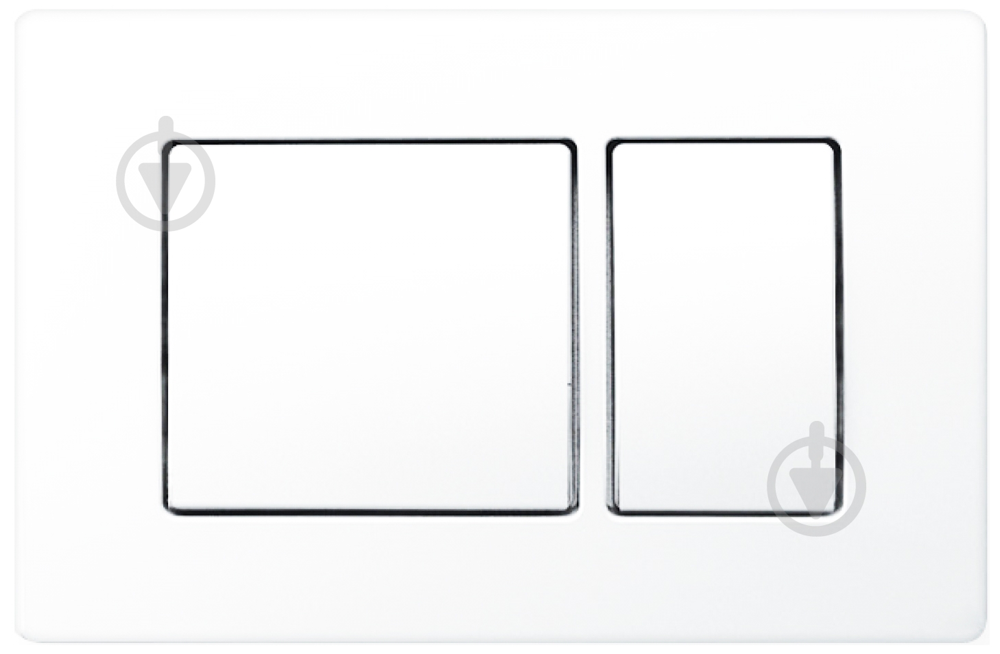 Панель смыва Koller Pool Kvadro White - фото 1