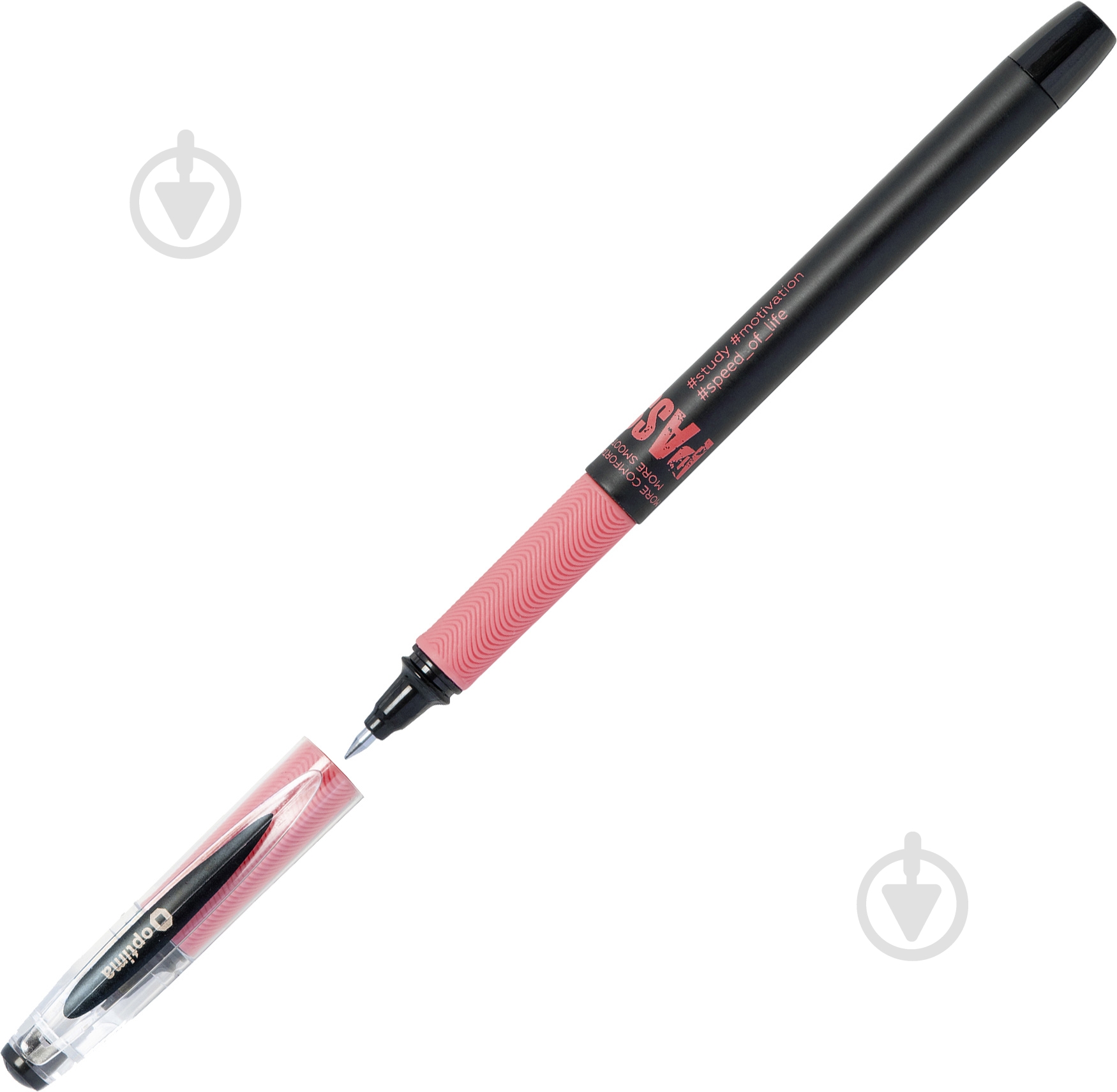 Ручка Optima STUDY гелевая 0,5 мм, пишет черным - фото 2 Ручка Optima STUDY гелевая 0,5 мм, пишет черным - фото 2