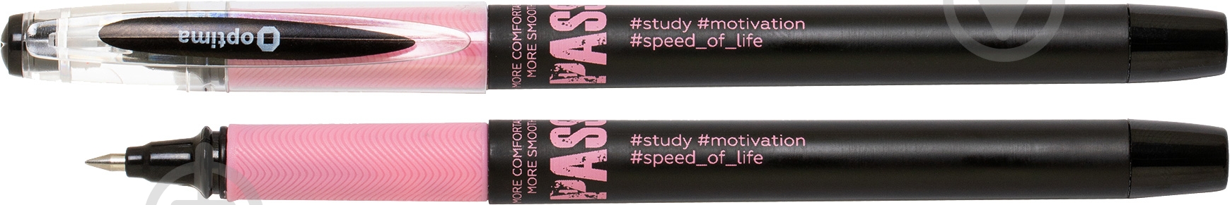 Ручка Optima STUDY гелевая 0,5 мм, пишет черным - фото 4 Ручка Optima STUDY гелевая 0,5 мм, пишет черным - фото 4