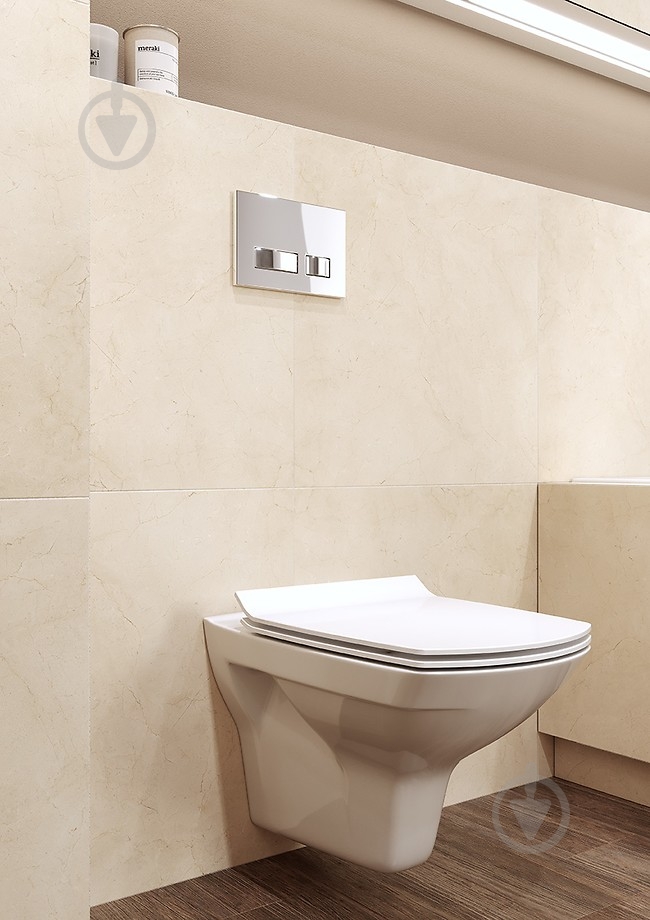 Унитаз подвесной Cersanit CARINA CleanOn Сет 548 - фото 6 Унитаз подвесной Cersanit CARINA CleanOn Сет 548 - фото 6