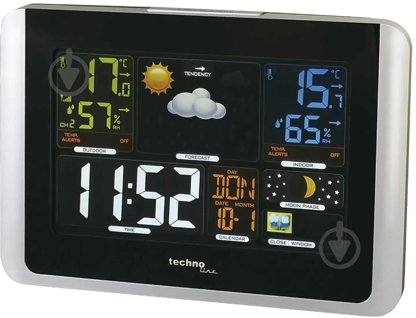 Метеостанция Technoline WS6442 Black - фото 1