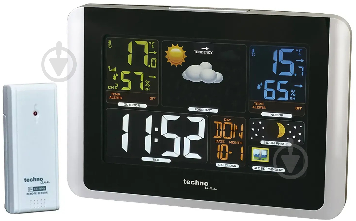 Метеостанция Technoline WS6442 Black - фото 2