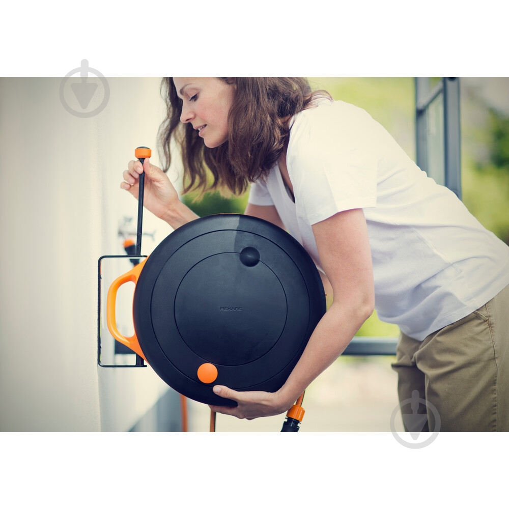 Кріплення Fiskars настінне для котушки S (1020448) - фото 3