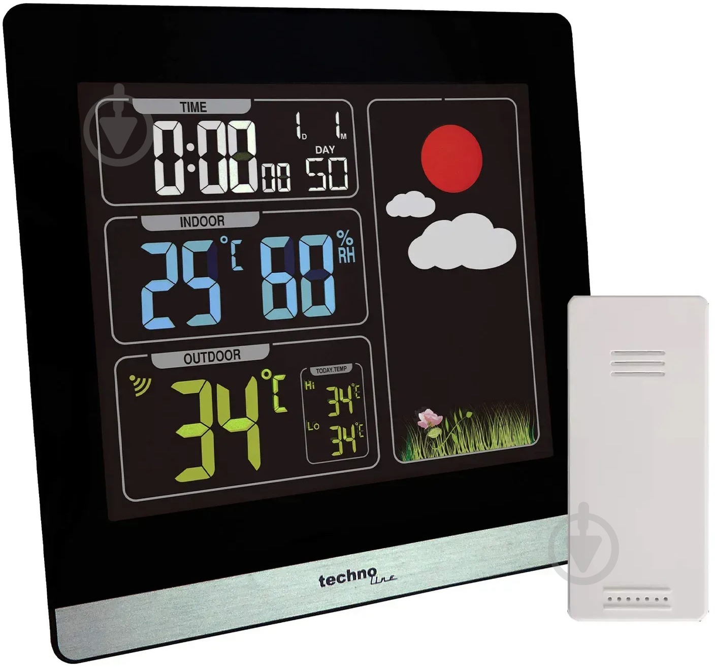 Метеостанция Technoline WS6448 Black - фото 7