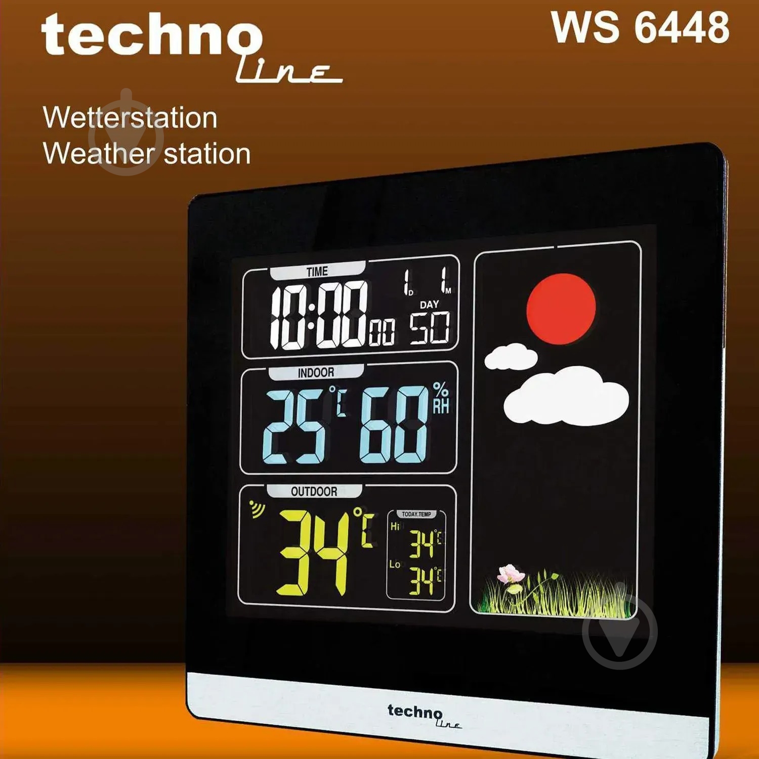 Метеостанция Technoline WS6448 Black - фото 10