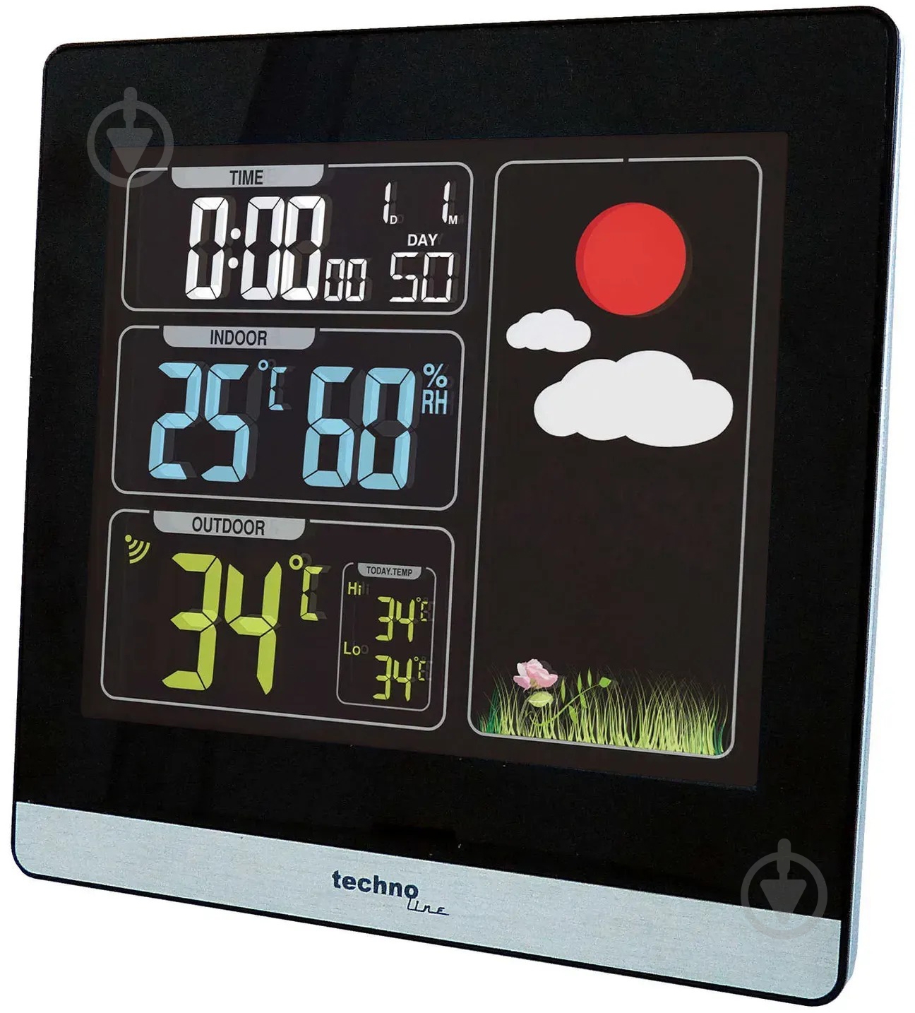 Метеостанция Technoline WS6448 Black - фото 3
