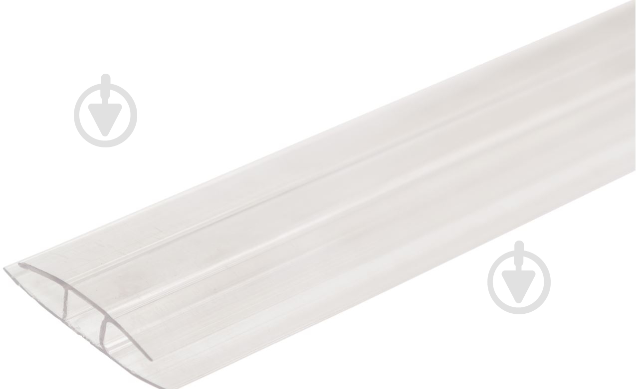 Соединительный Н-профиль PALRAM 10/8мм x 2м прозрачный - фото 1