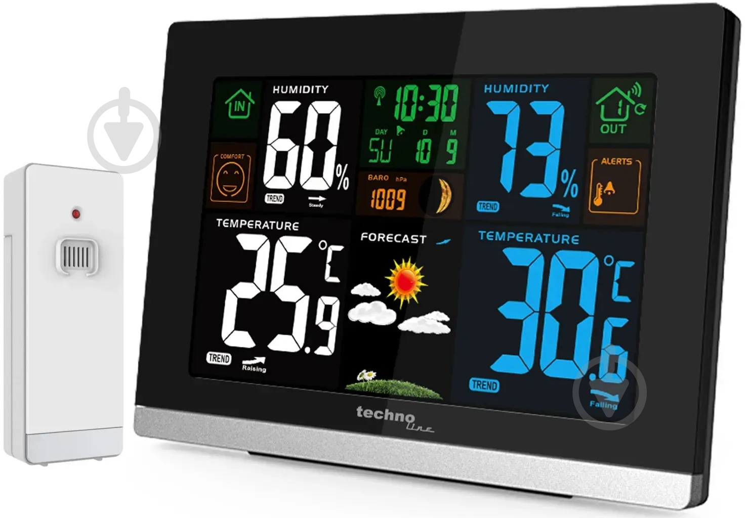 Метеостанция Technoline WS6462 Black - фото 1