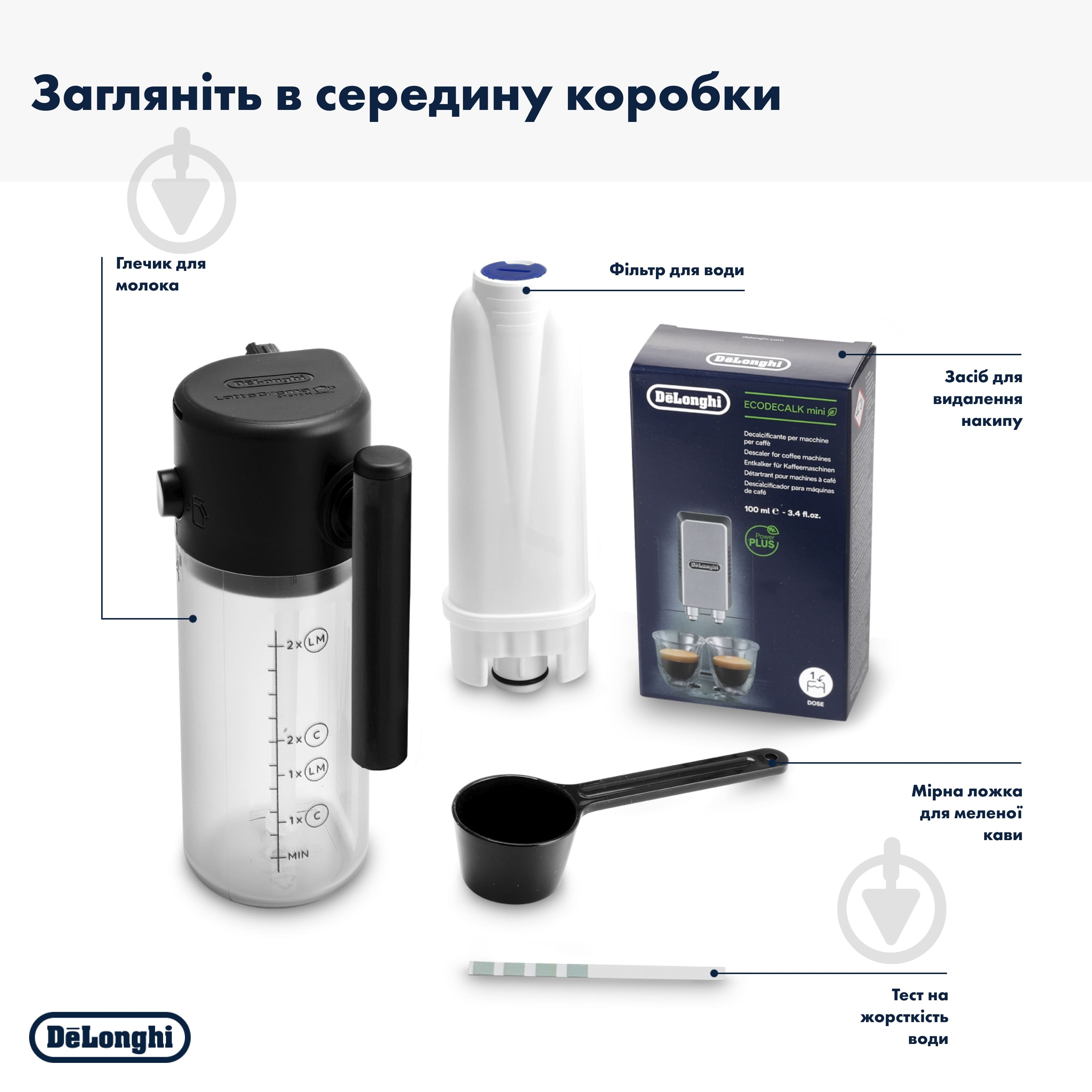 Кофемашина Delonghi Magnifica Start ECAM220.61.W - фото 6 Кофемашина Delonghi Magnifica Start ECAM220.61.W - фото 6