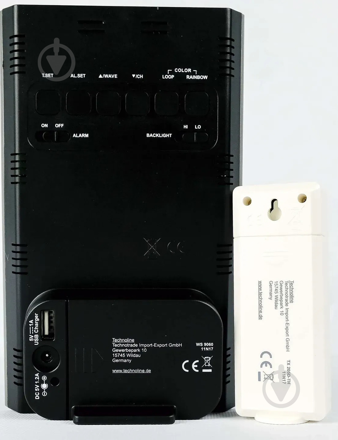 Метеостанция Technoline WS9060 Black/Silver - фото 9