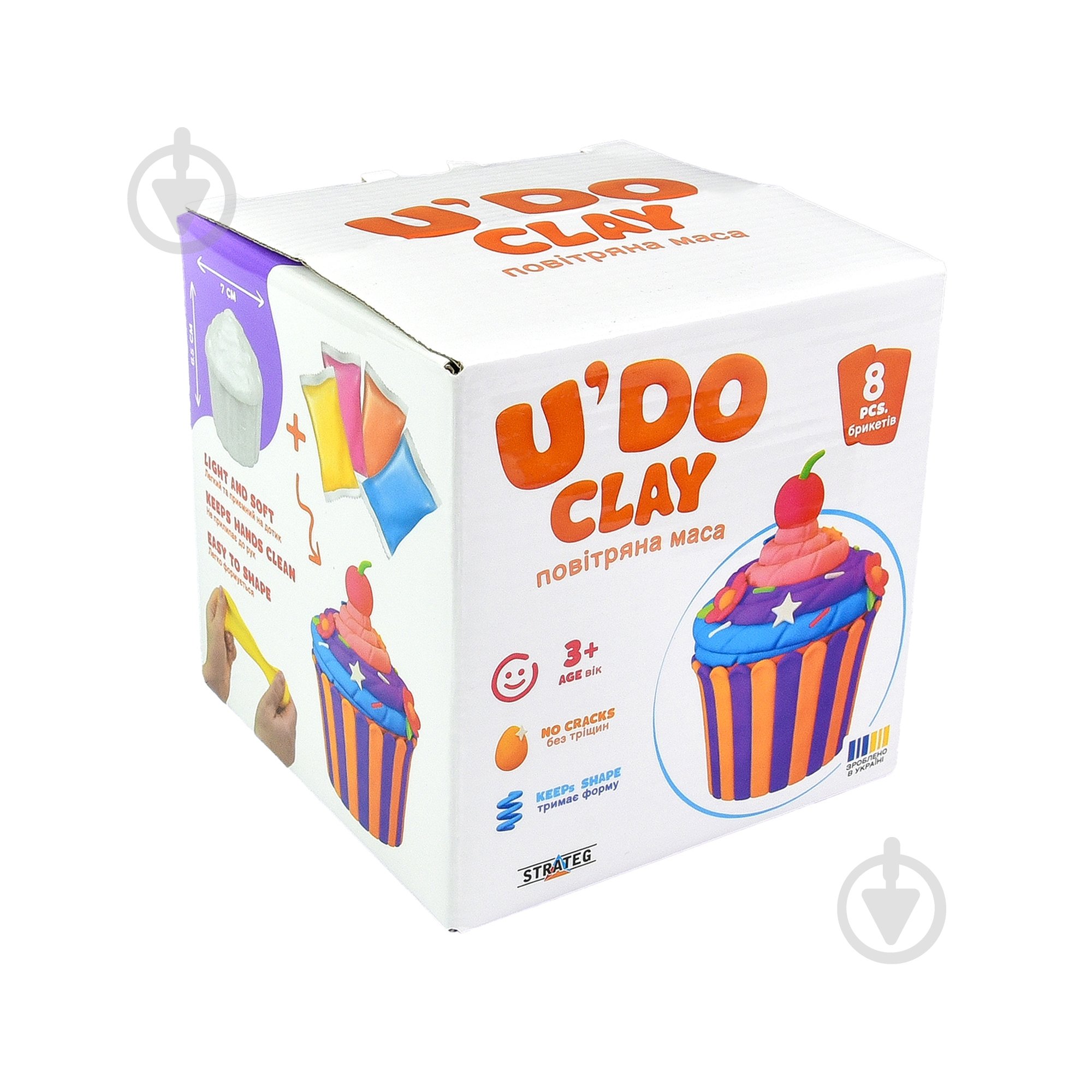 Набор для лепки Strateg Утенок U'DO Clay 30749 - фото 1 Набор для лепки Strateg Утенок U'DO Clay 30749 - фото 1