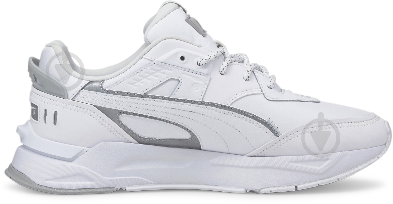 Кроссовки мужские демисезонные Puma MIRAGE SPORT REFLECTIVE 38372502 р.45 белые - фото 2