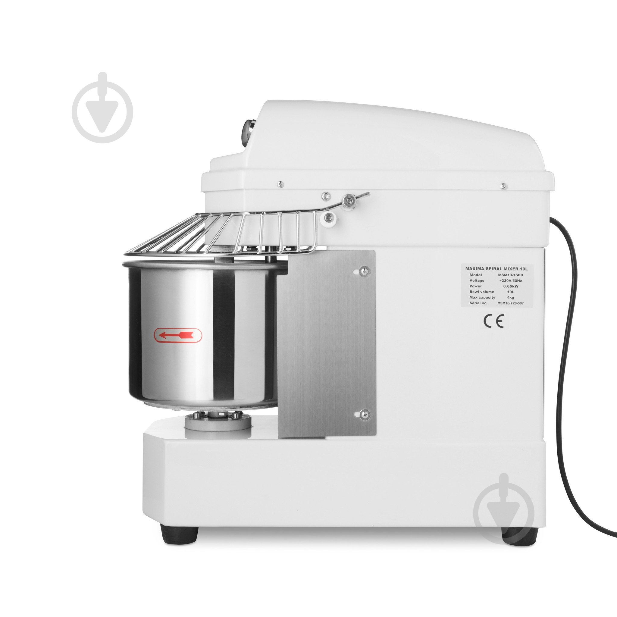 Тестомес Maxima MSM-10 л, 0,65/220В - фото 3