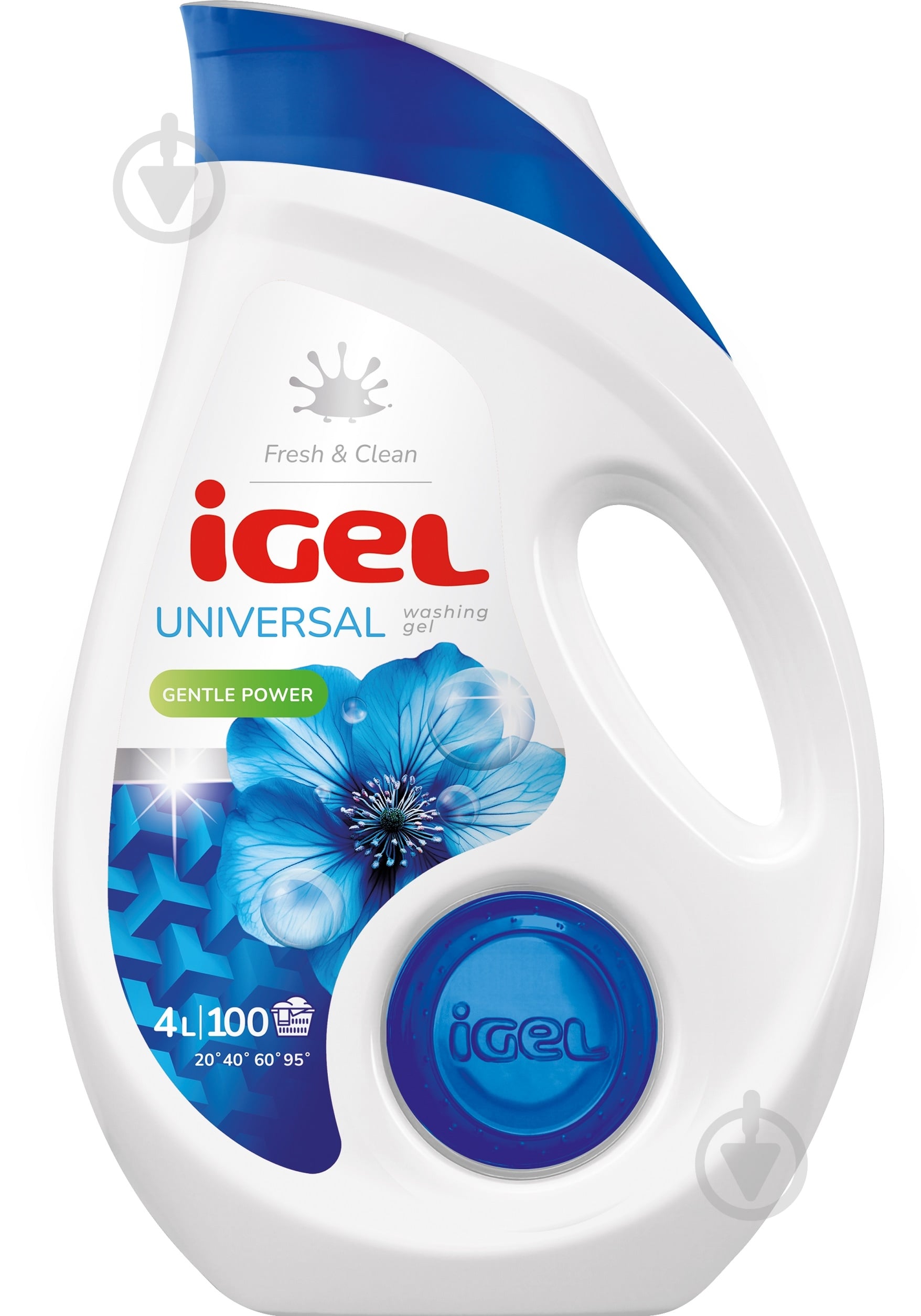 Гель для машинной и ручной стирки iGel Universal 4 л - фото 1