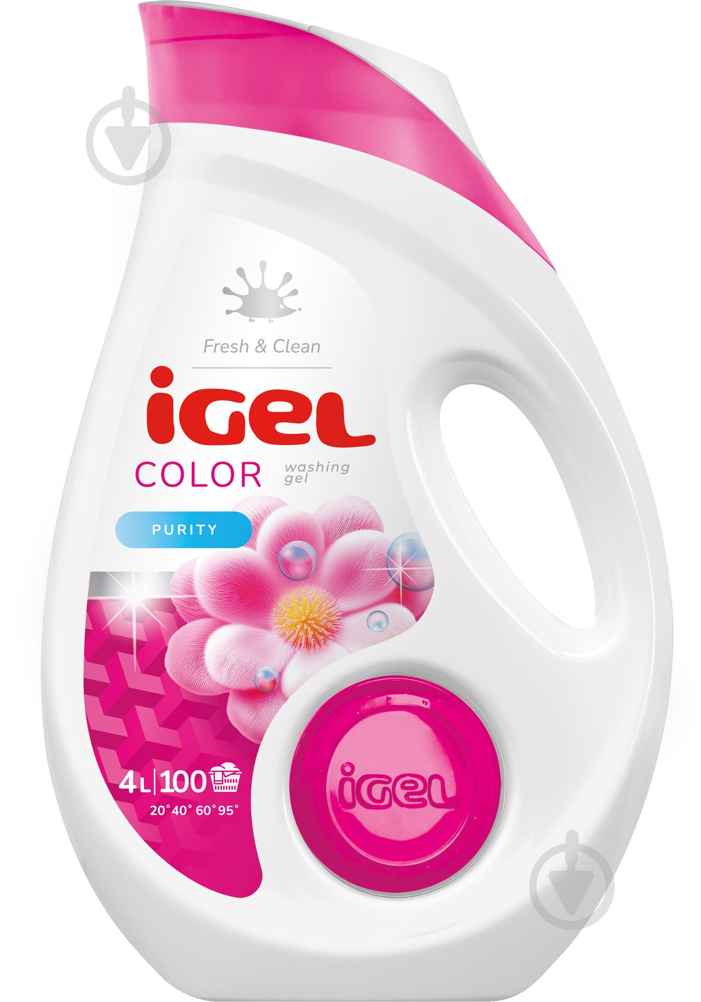 Гель для машинного та ручного прання iGel Color 4 л - фото 1