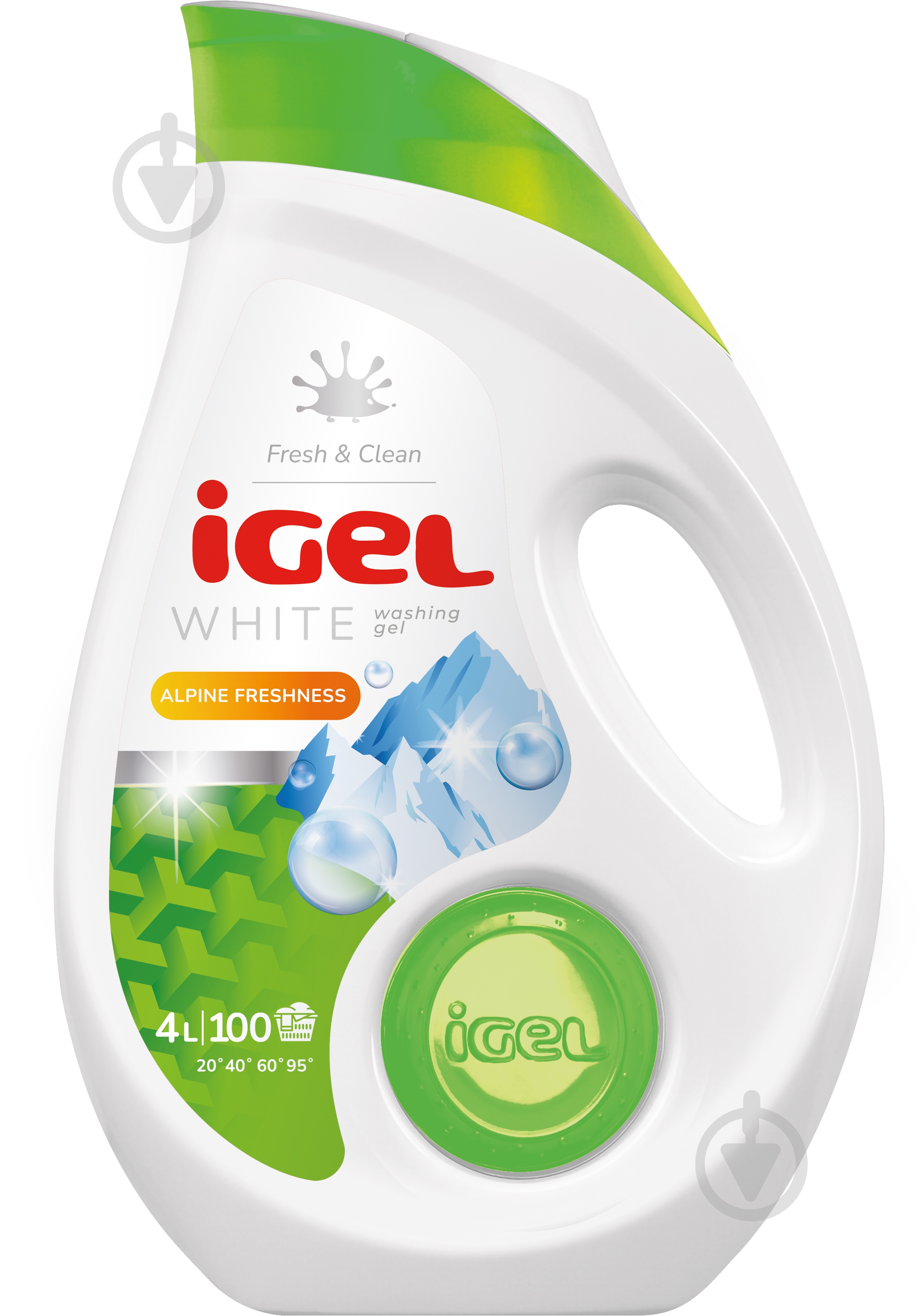 Гель для машинной и ручной стирки iGel White 4 л - фото 1