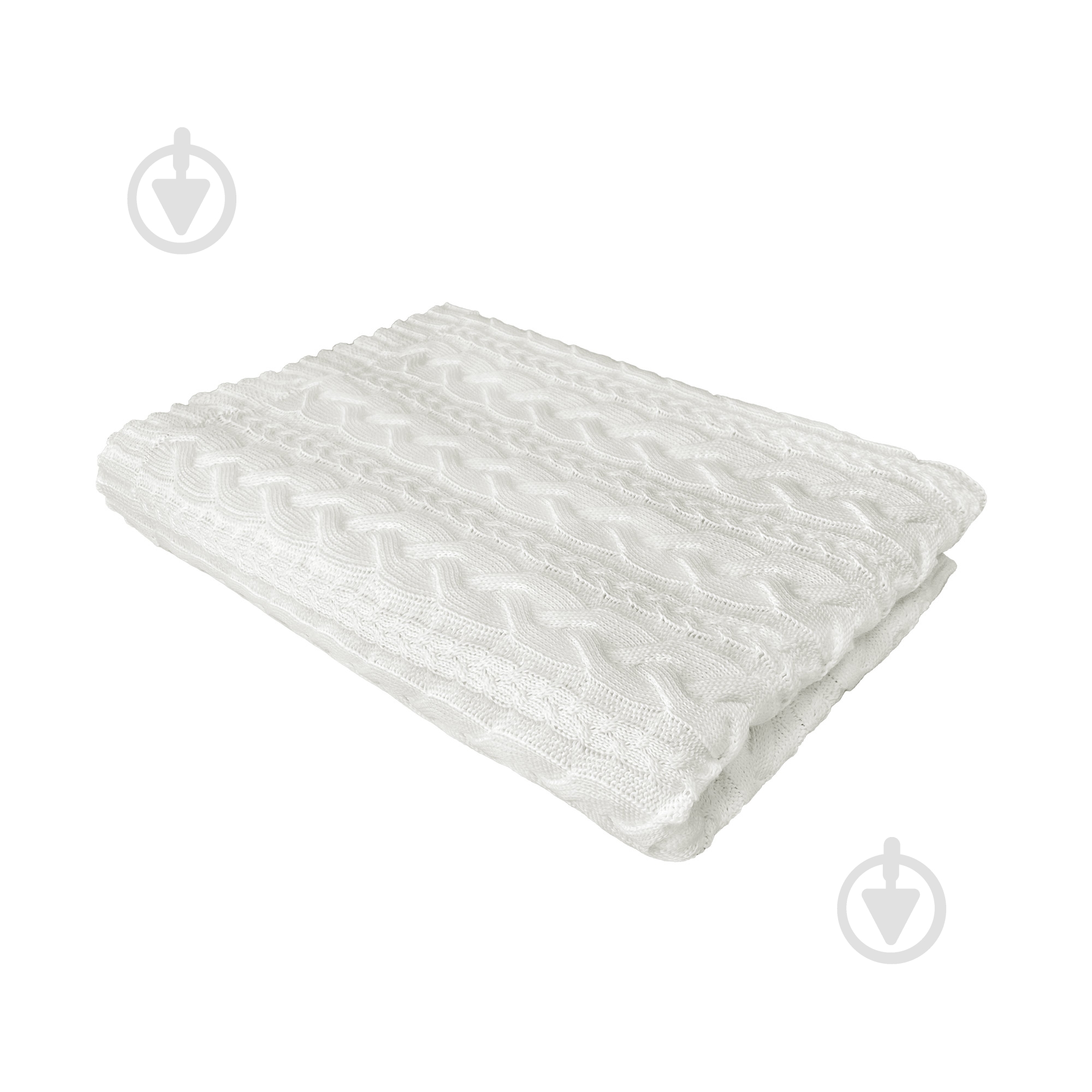 Плед Dream plait Крем 125x150 см - фото 1