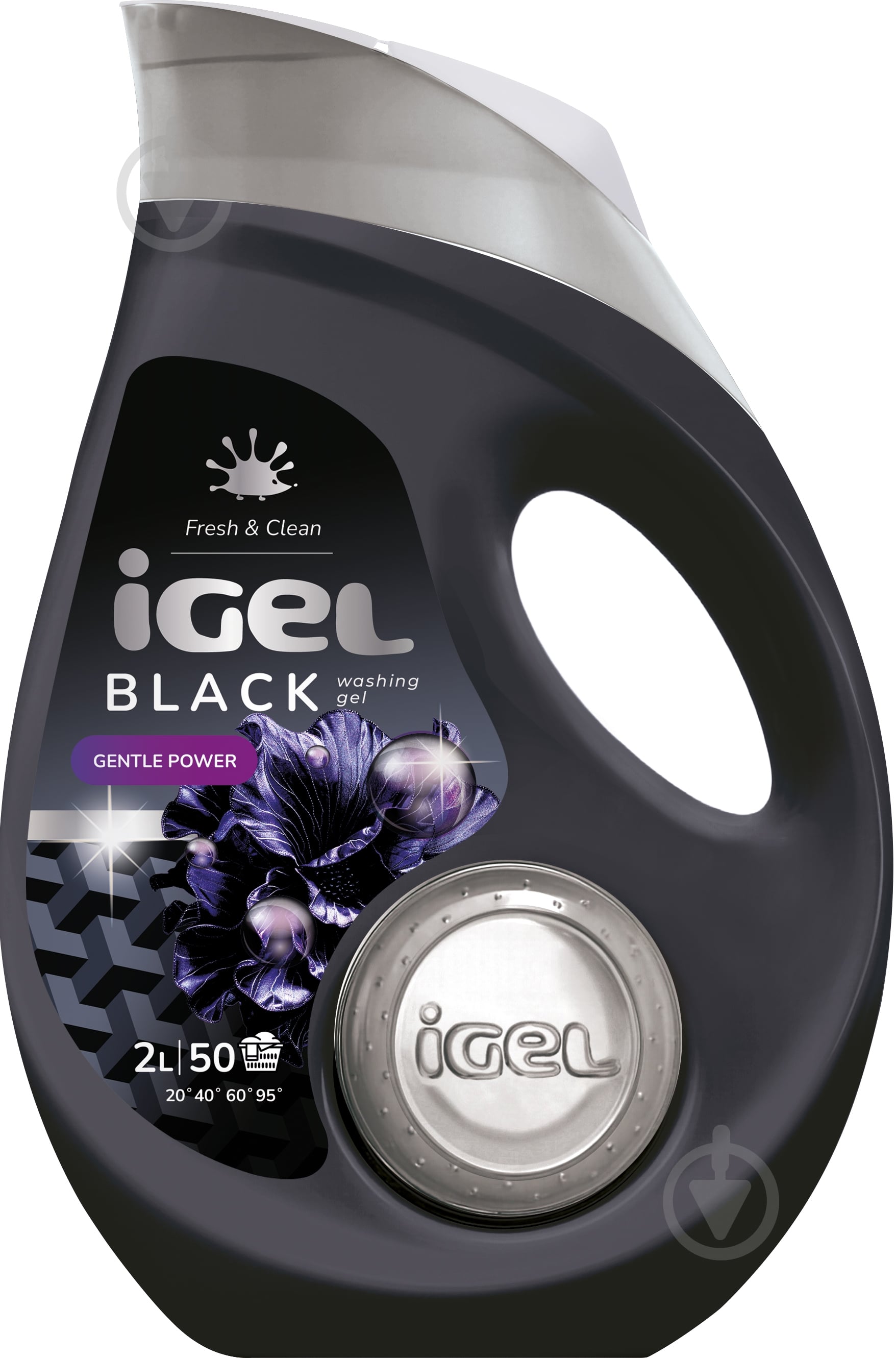Гель для машинного та ручного прання iGel Black 2 л - фото 1
