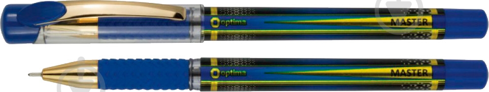 Ручка масляна Optima Master 0,7 мм синій O15685 - фото 1